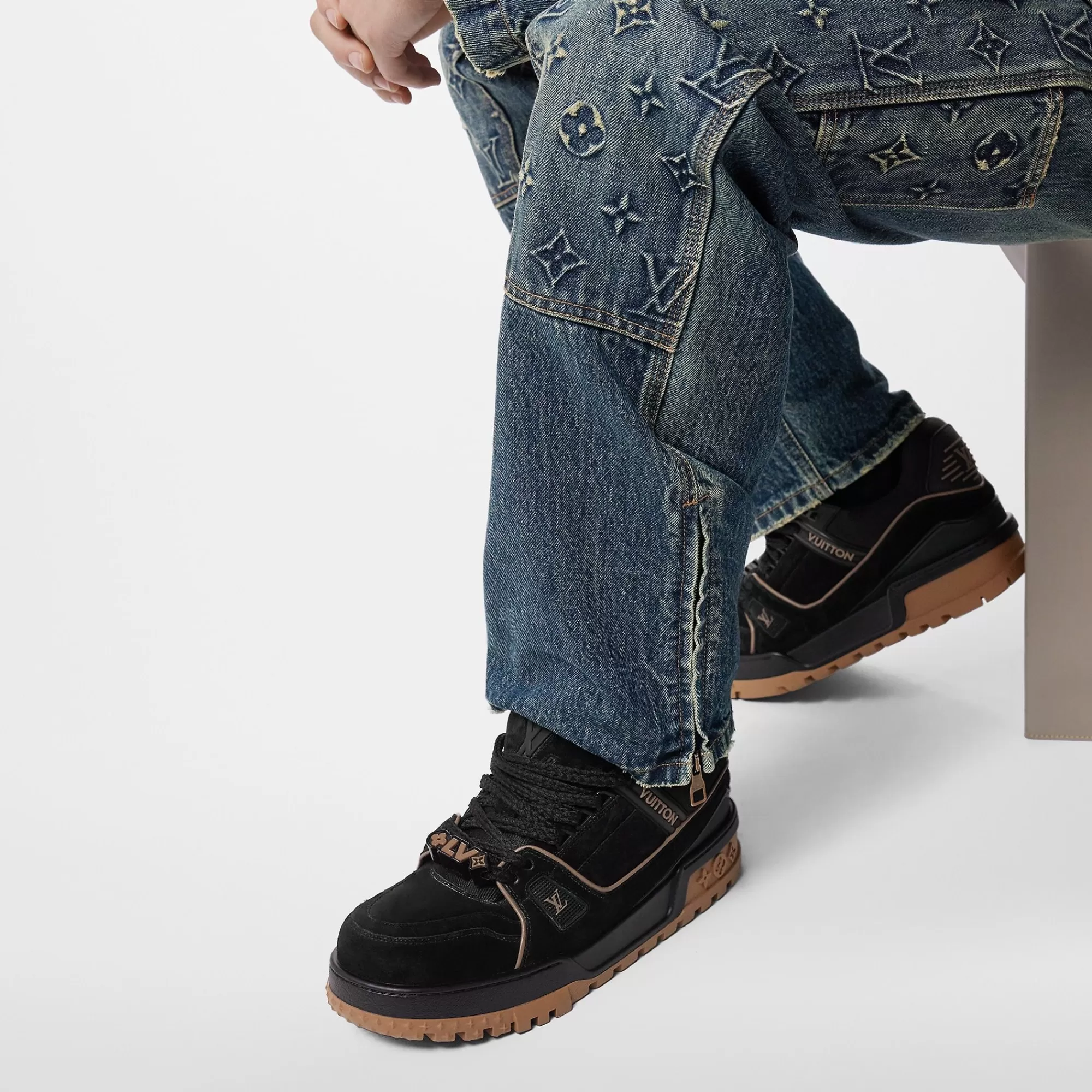 Shop Louis Vuitton Lv Trainer Maxi
