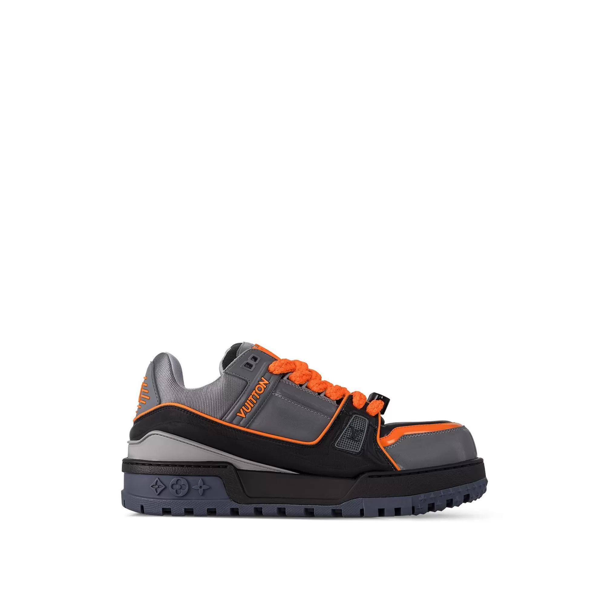 Shop Louis Vuitton Lv Trainer Maxi Sneaker Black