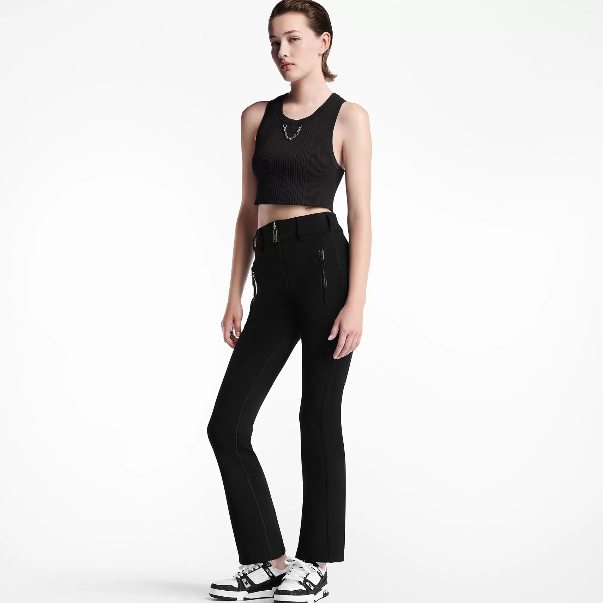 Fashion Louis Vuitton Lv Trainer Sneaker Black