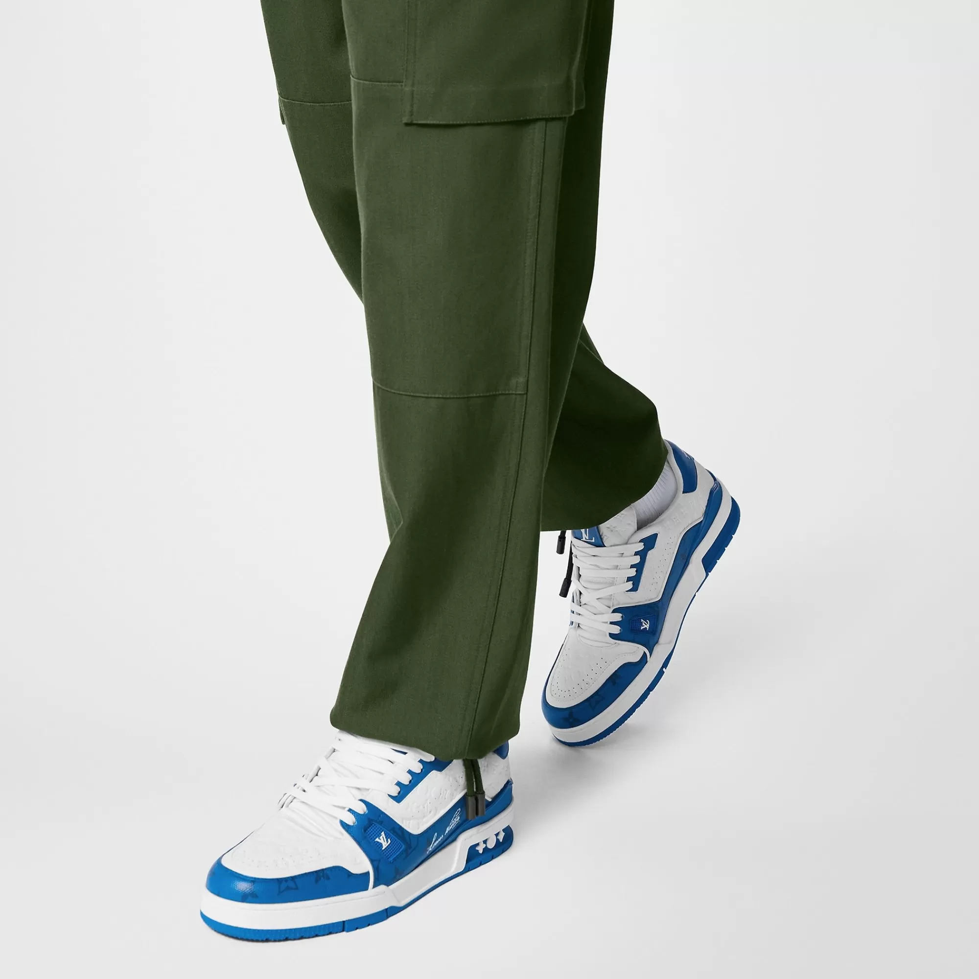 Store Louis Vuitton Lv Trainer Sneaker Blue