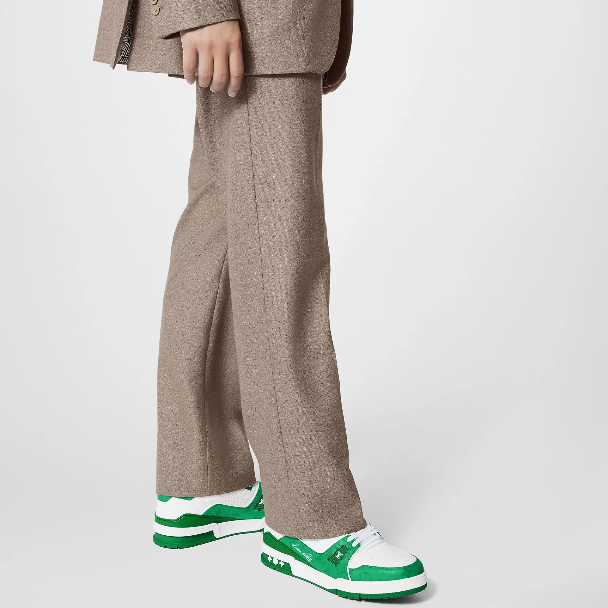 Store Louis Vuitton Lv Trainer Sneaker Green