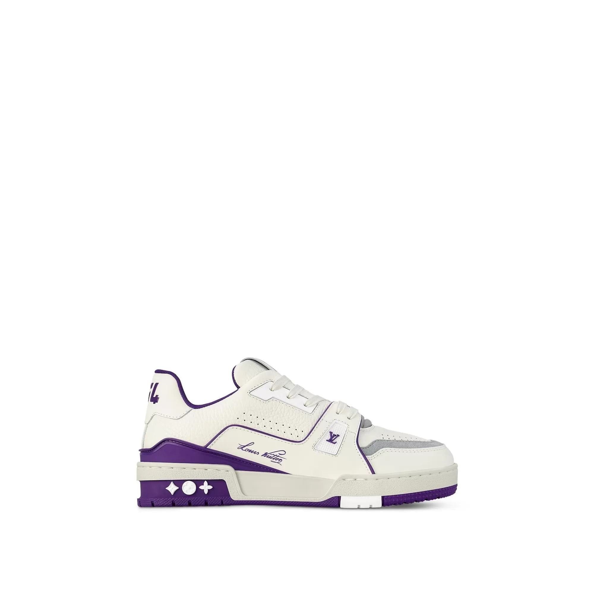 Sale Louis Vuitton Lv Trainer Sneaker Violet