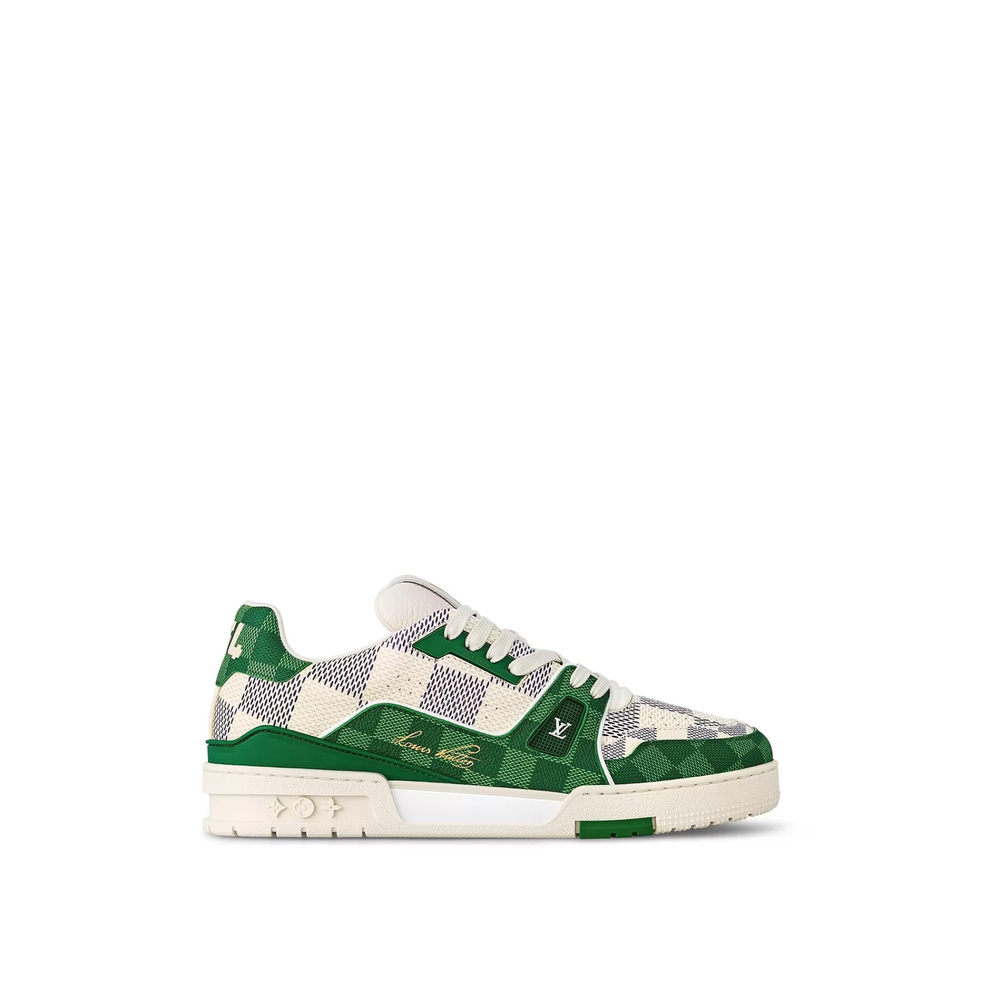 Outlet Louis Vuitton Lv Trainer Sneaker Green