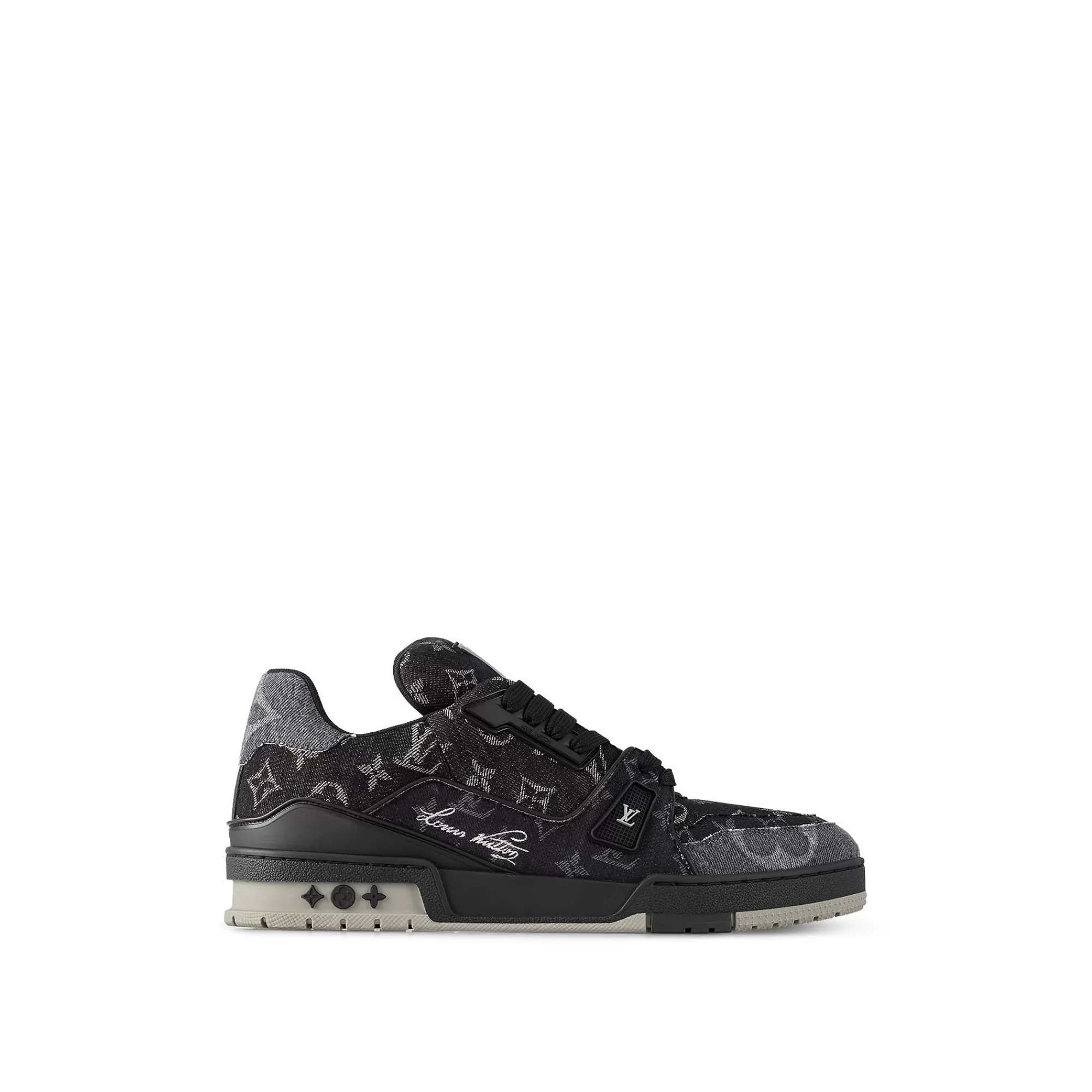 Best Sale Louis Vuitton Lv Trainer Sneaker Black