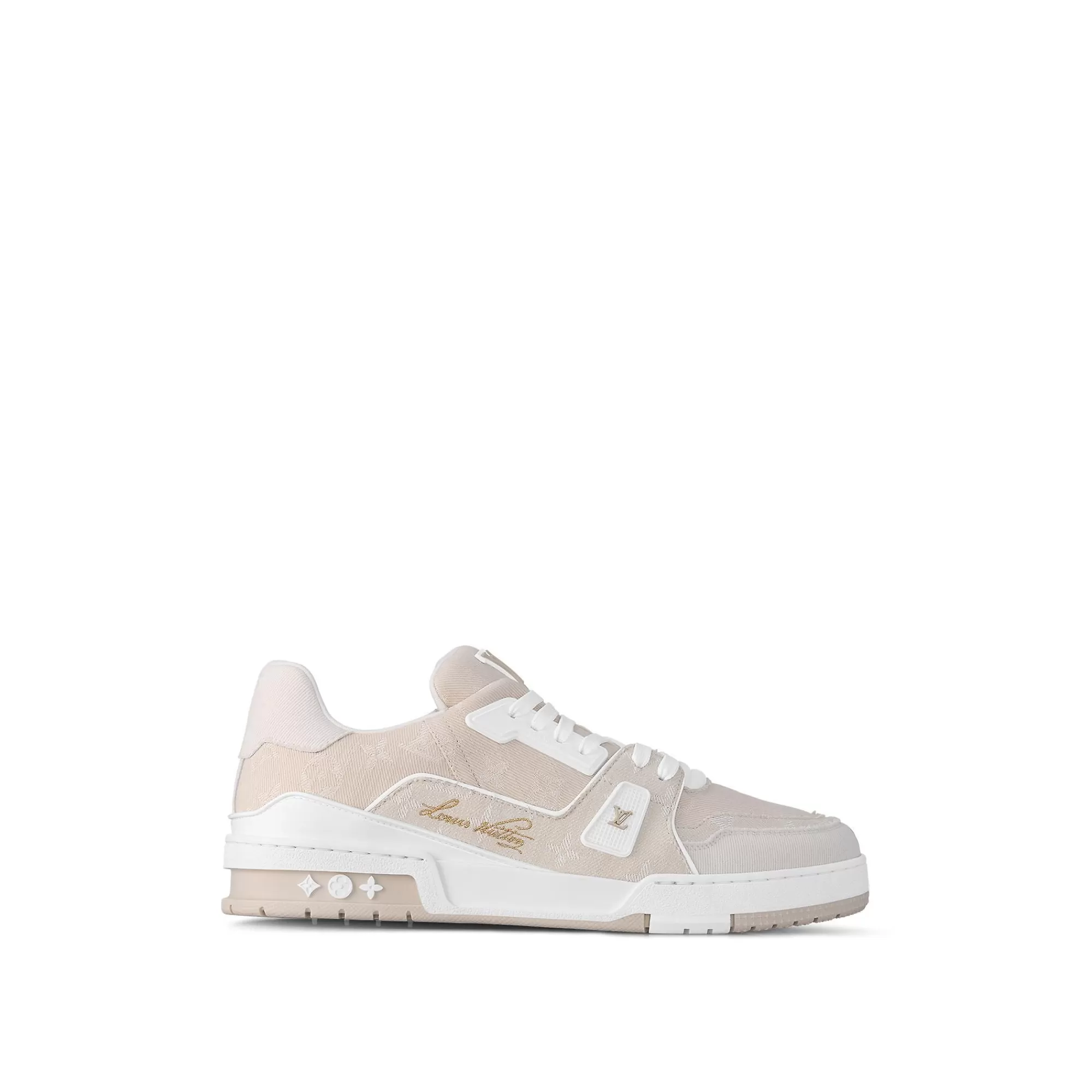 Hot Louis Vuitton Lv Trainer Sneaker Beige