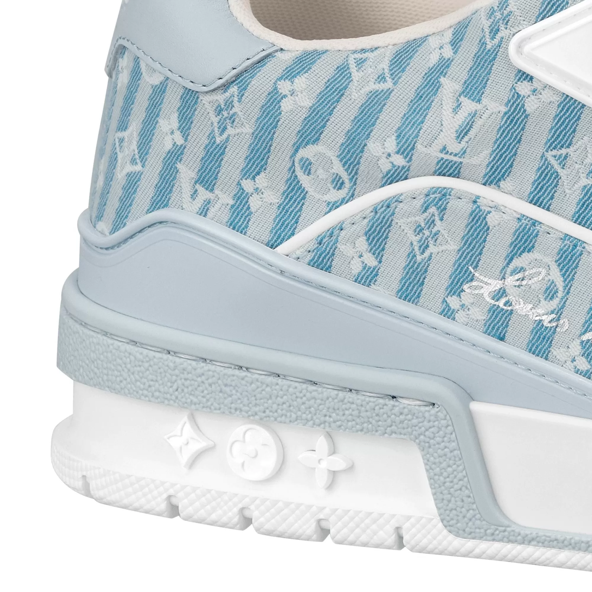 New Louis Vuitton Lv Trainer Sneaker Blue