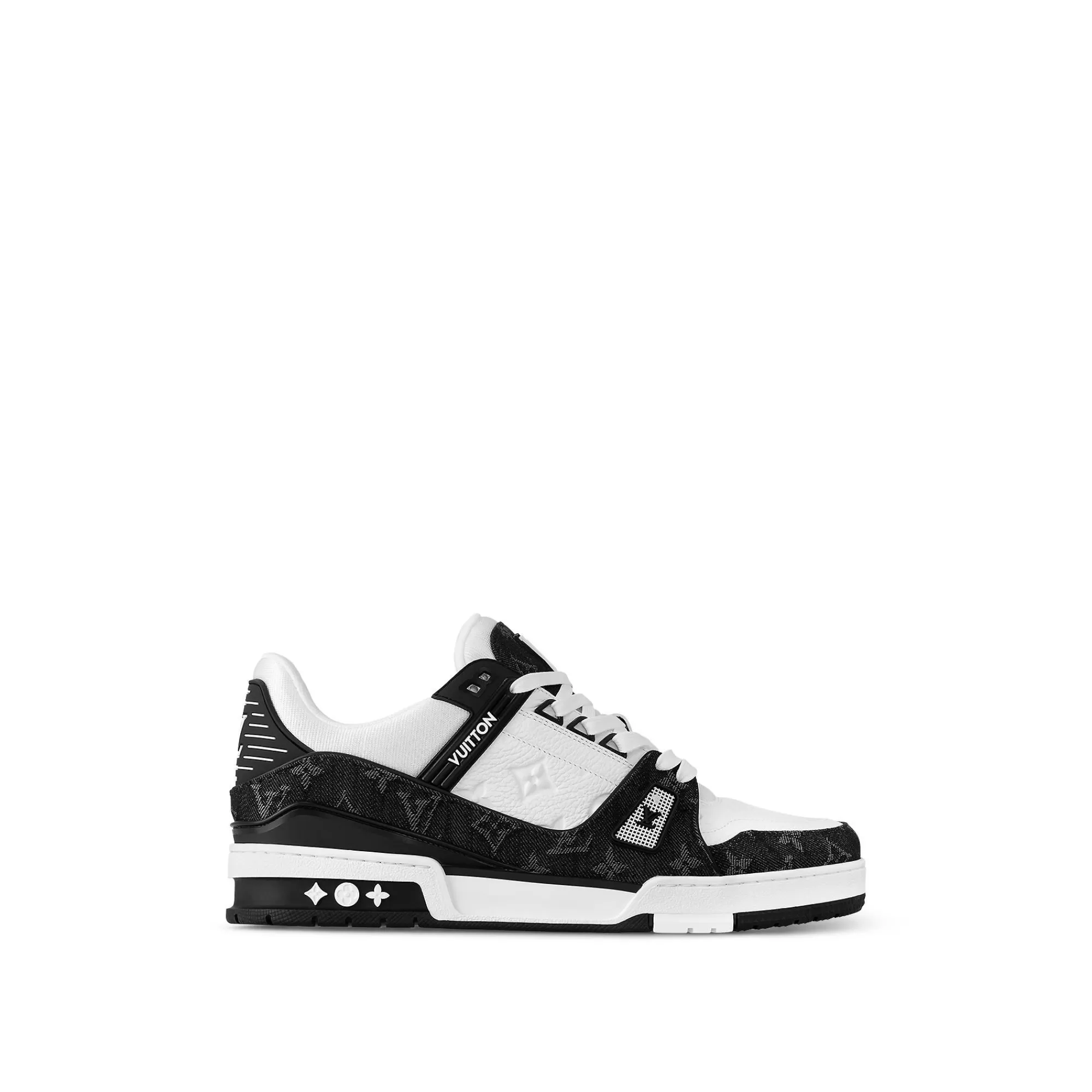 Fashion Louis Vuitton Lv Trainer Sneaker Black