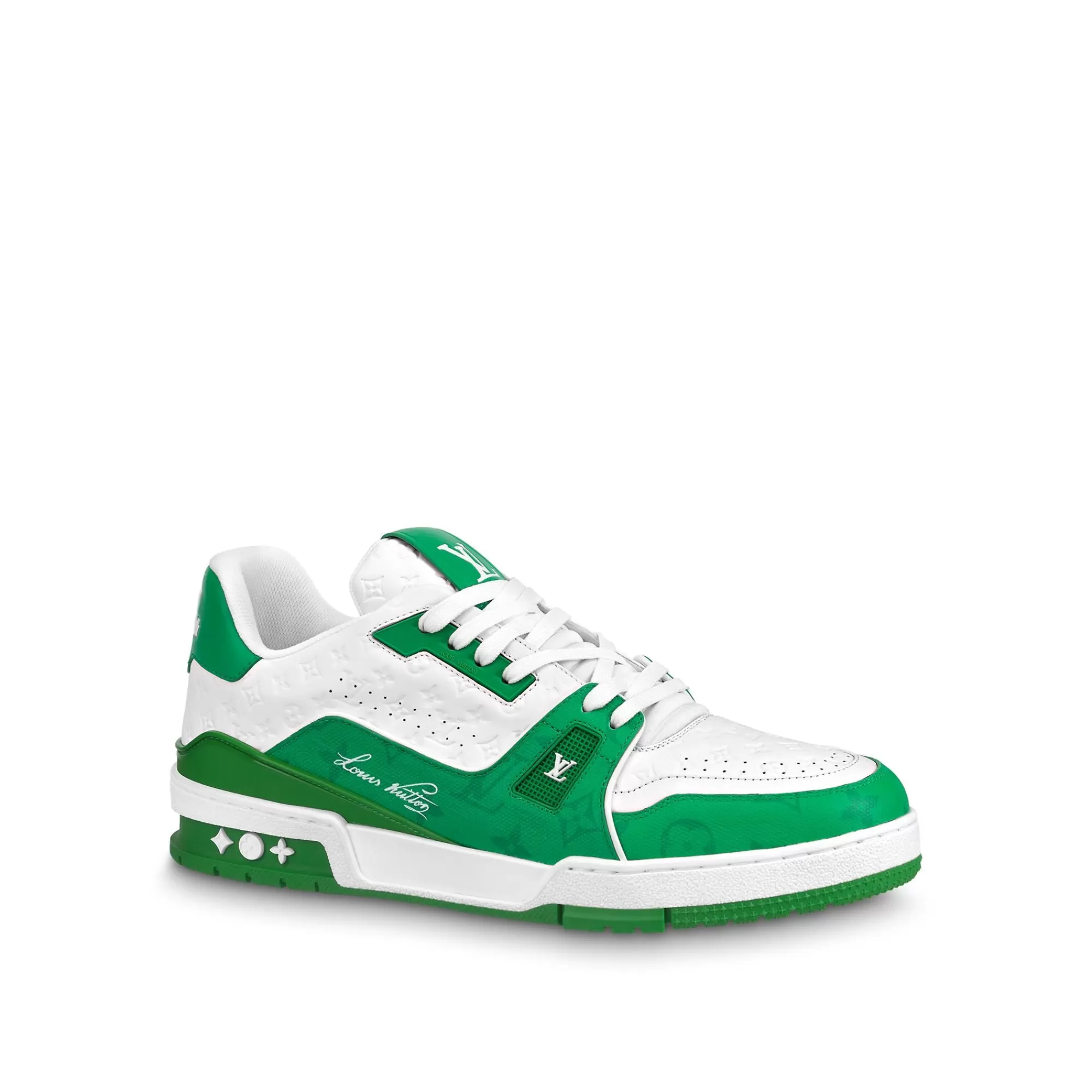 Store Louis Vuitton Lv Trainer Sneaker Green