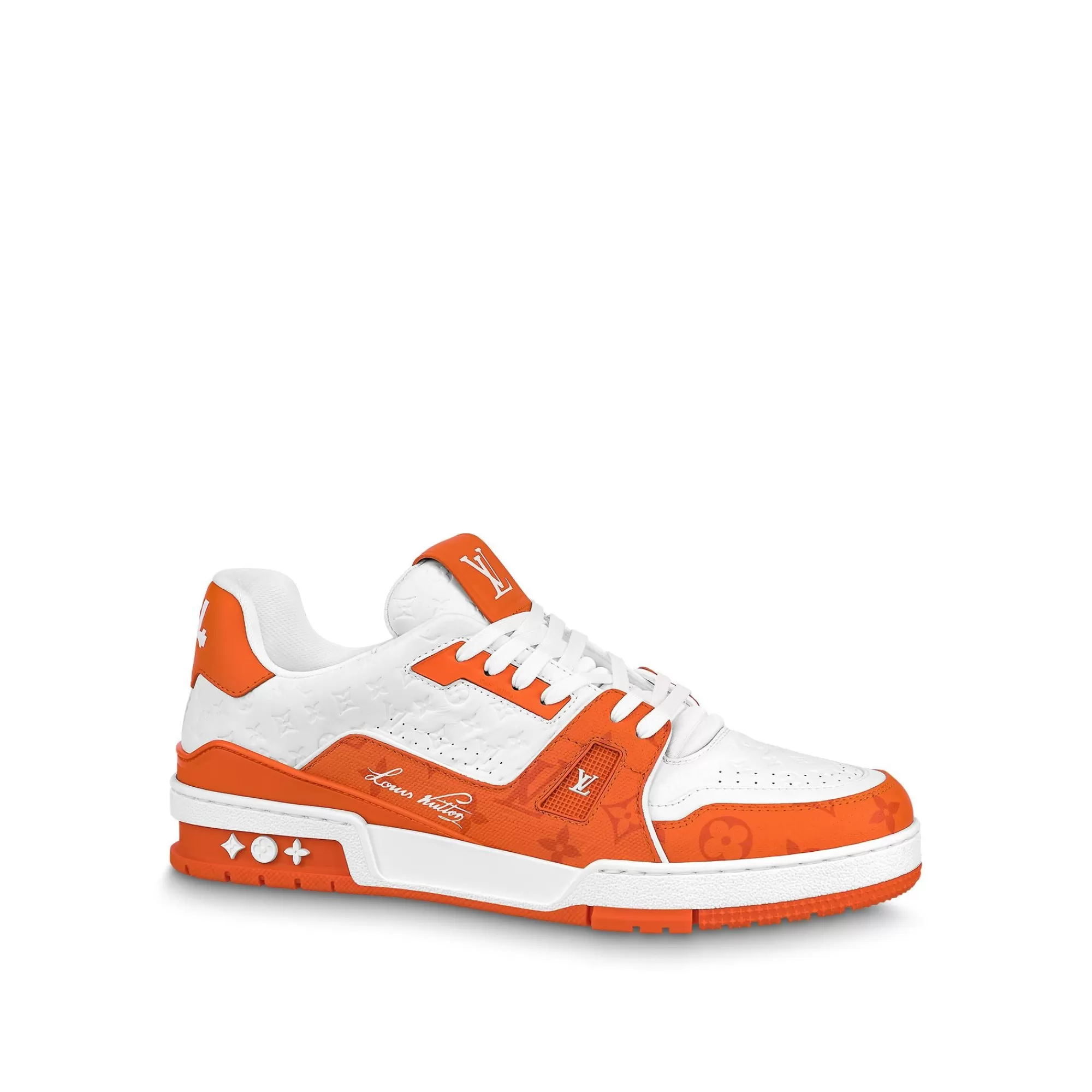 Best Louis Vuitton Lv Trainer Sneaker Orange