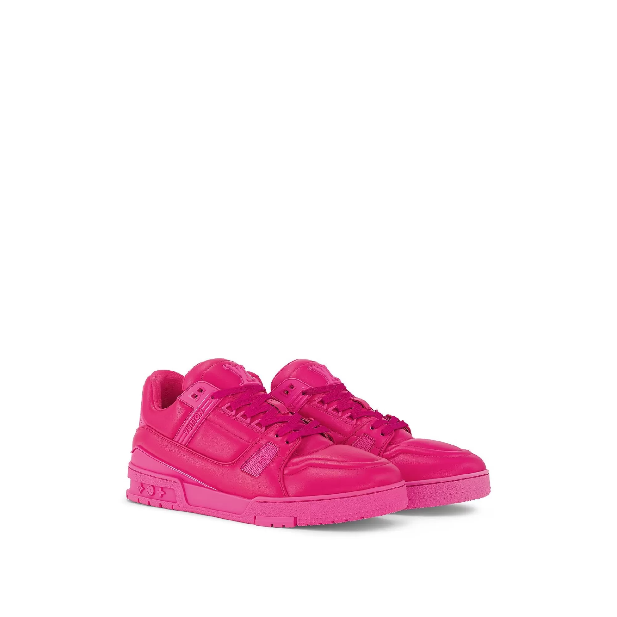 Sale Louis Vuitton Lv Trainer Sneaker Fuchsia