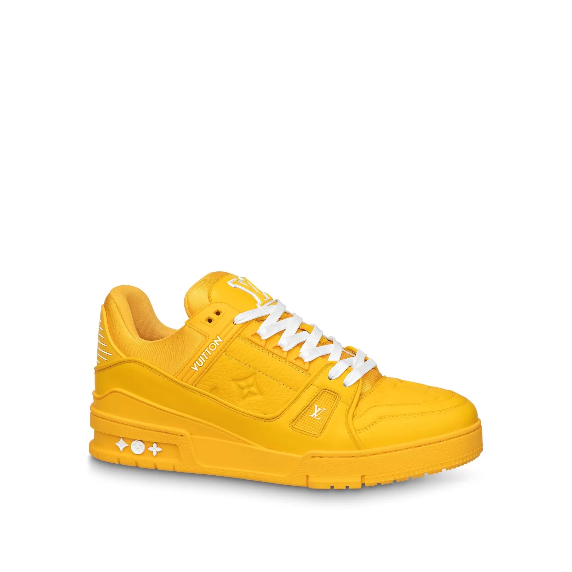 Hot Louis Vuitton Lv Trainer Sneaker Yellow