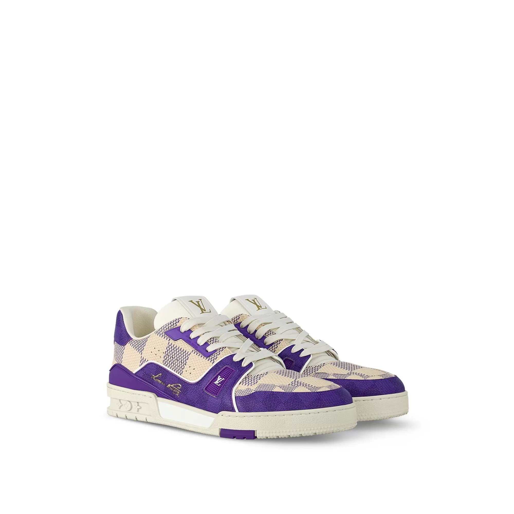 Best Sale Louis Vuitton Lv Trainer Sneaker Violet