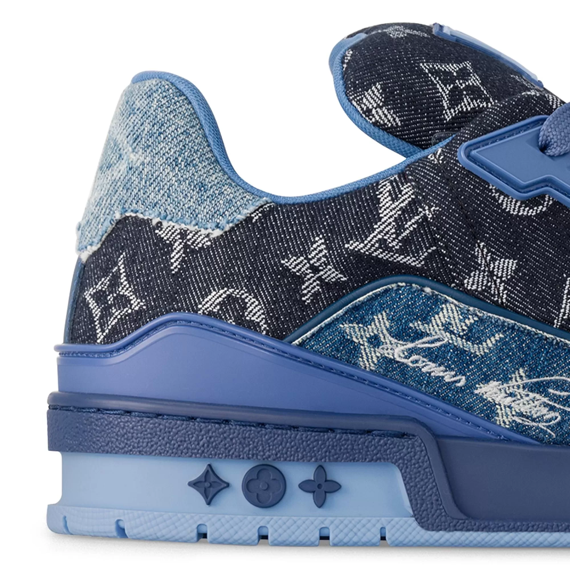 Clearance Louis Vuitton Lv Trainer Sneaker Blue