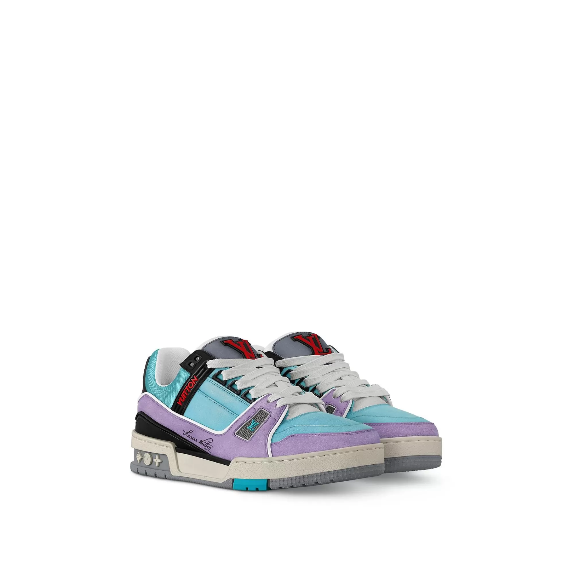 Clearance Louis Vuitton Lv Trainer Sneaker Blue