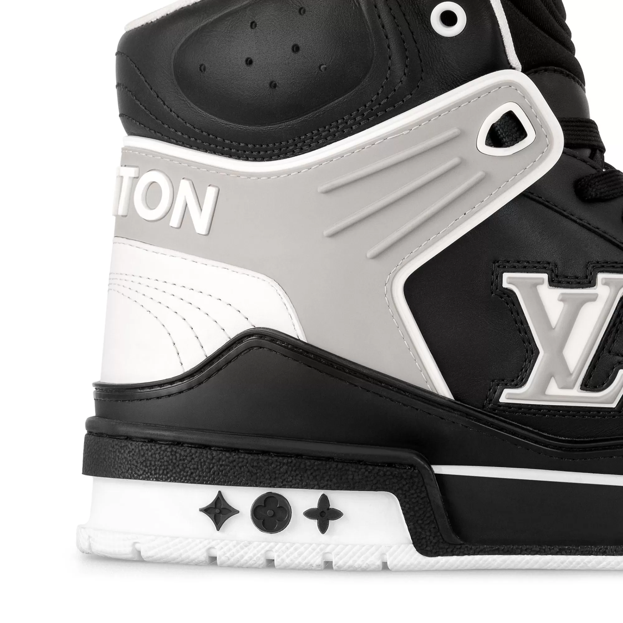 Clearance Louis Vuitton Lv Trainer Sneaker Boot Black