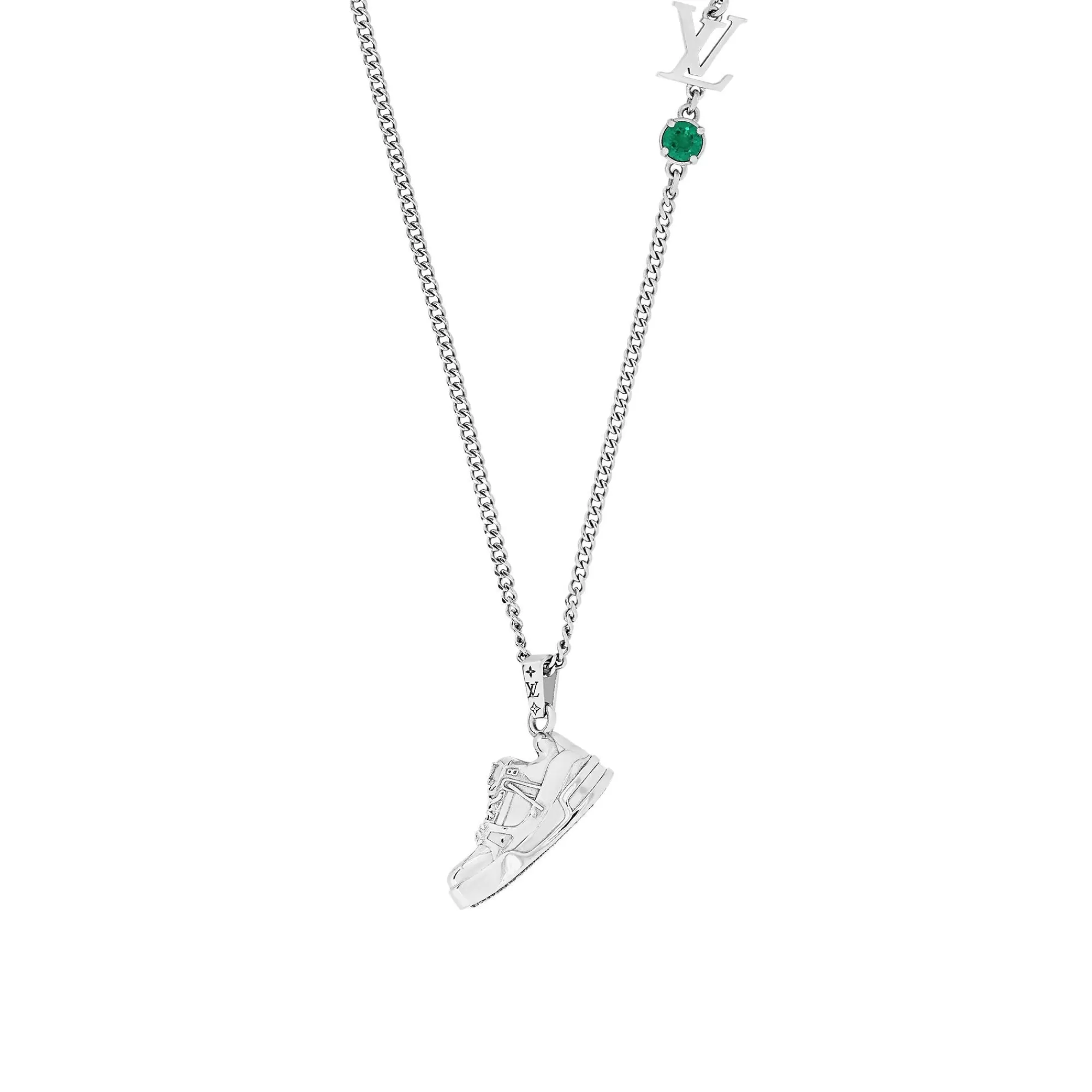 Best Sale Louis Vuitton Lv Trainer Strass Necklace