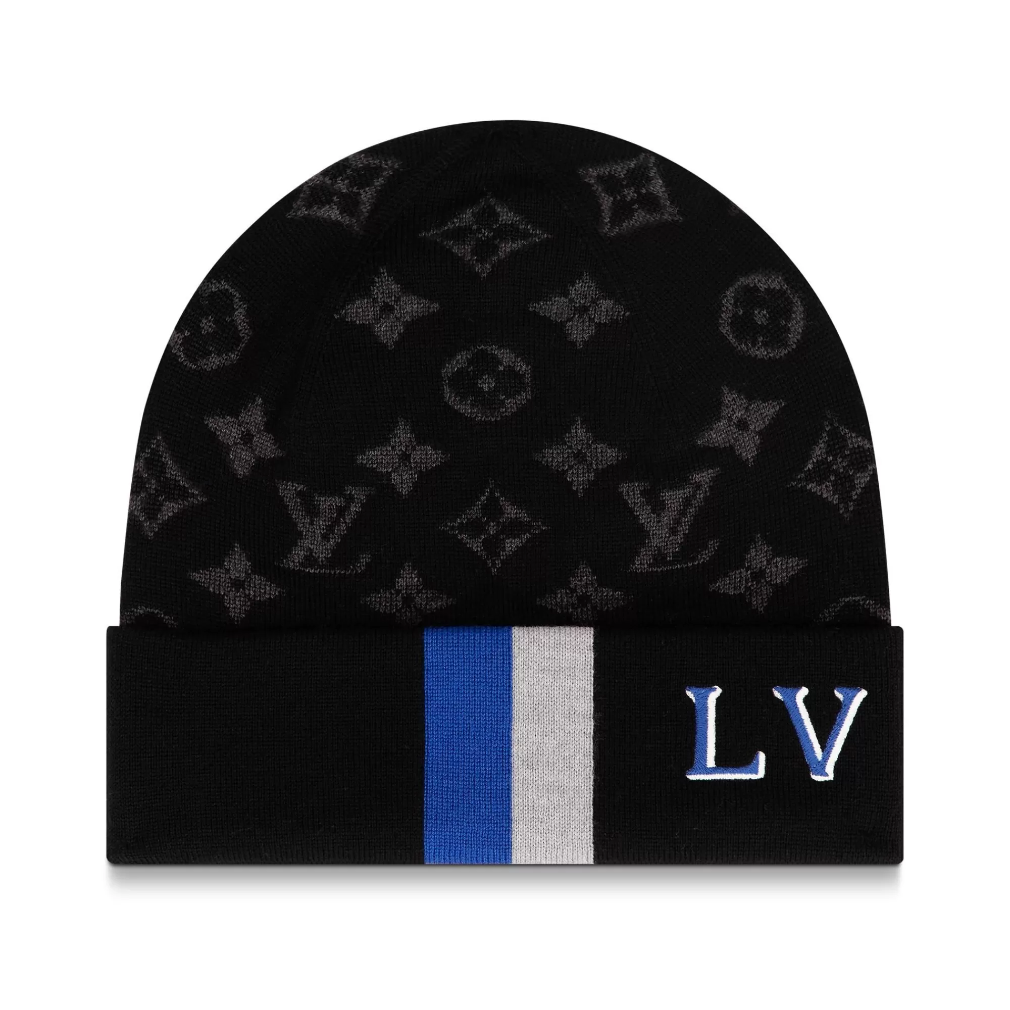 Outlet Louis Vuitton Lv Varsity Beanie Black