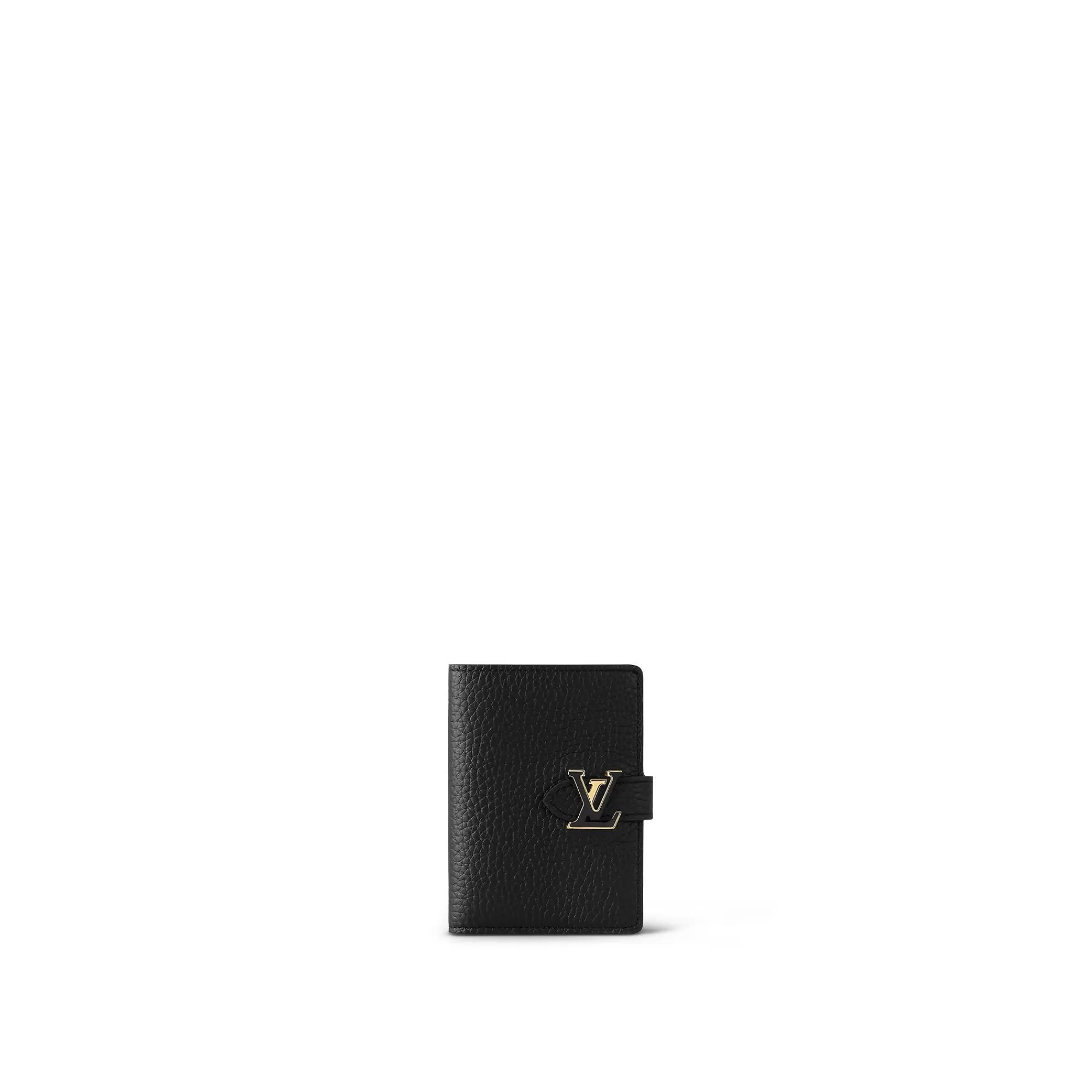 Sale Louis Vuitton Lv Vertical Compact Wallet Black