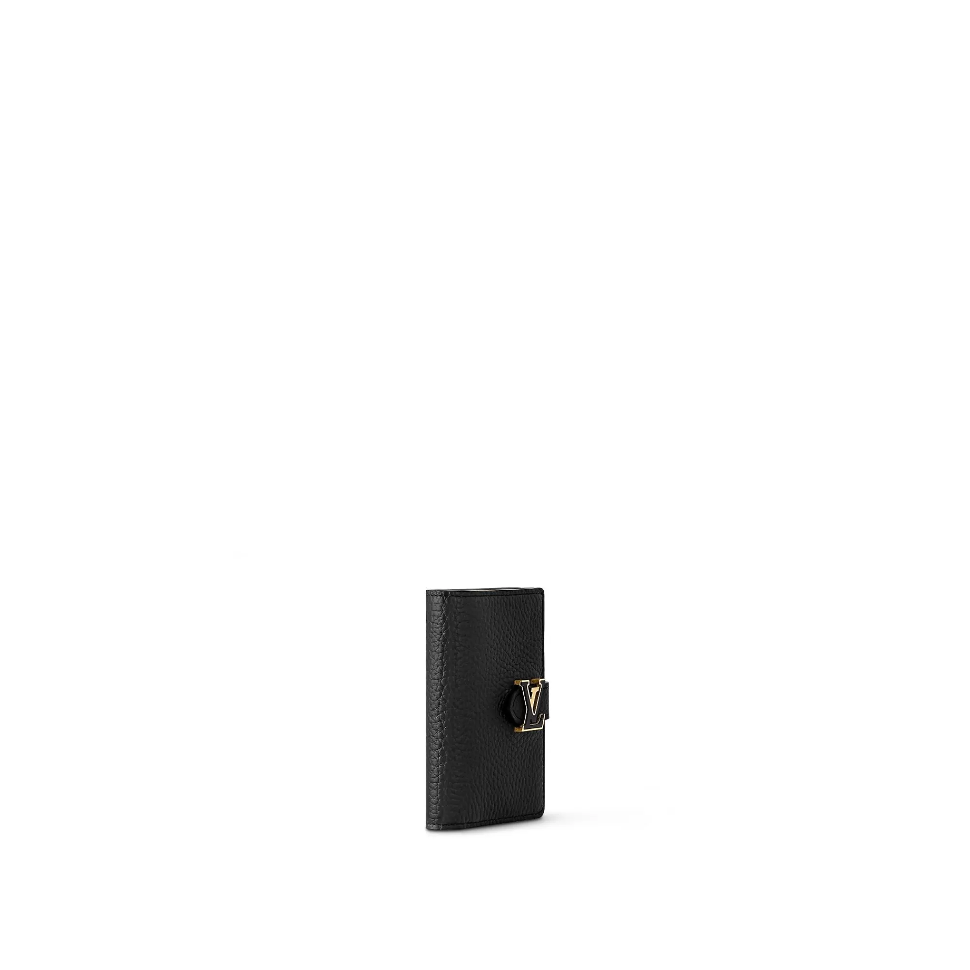 Sale Louis Vuitton Lv Vertical Compact Wallet Black