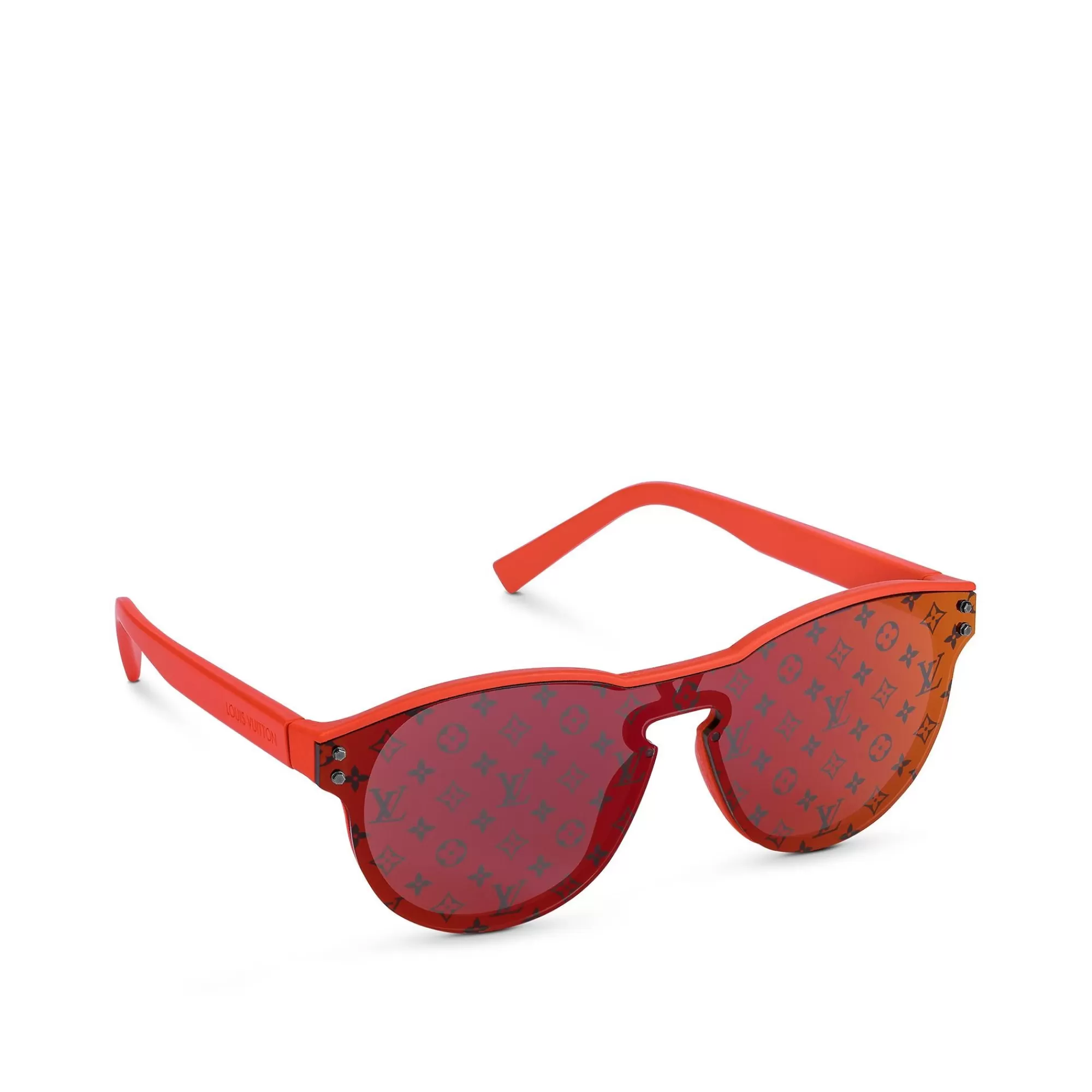 Flash Sale Louis Vuitton Lv Waimea Round Sunglasses Orange