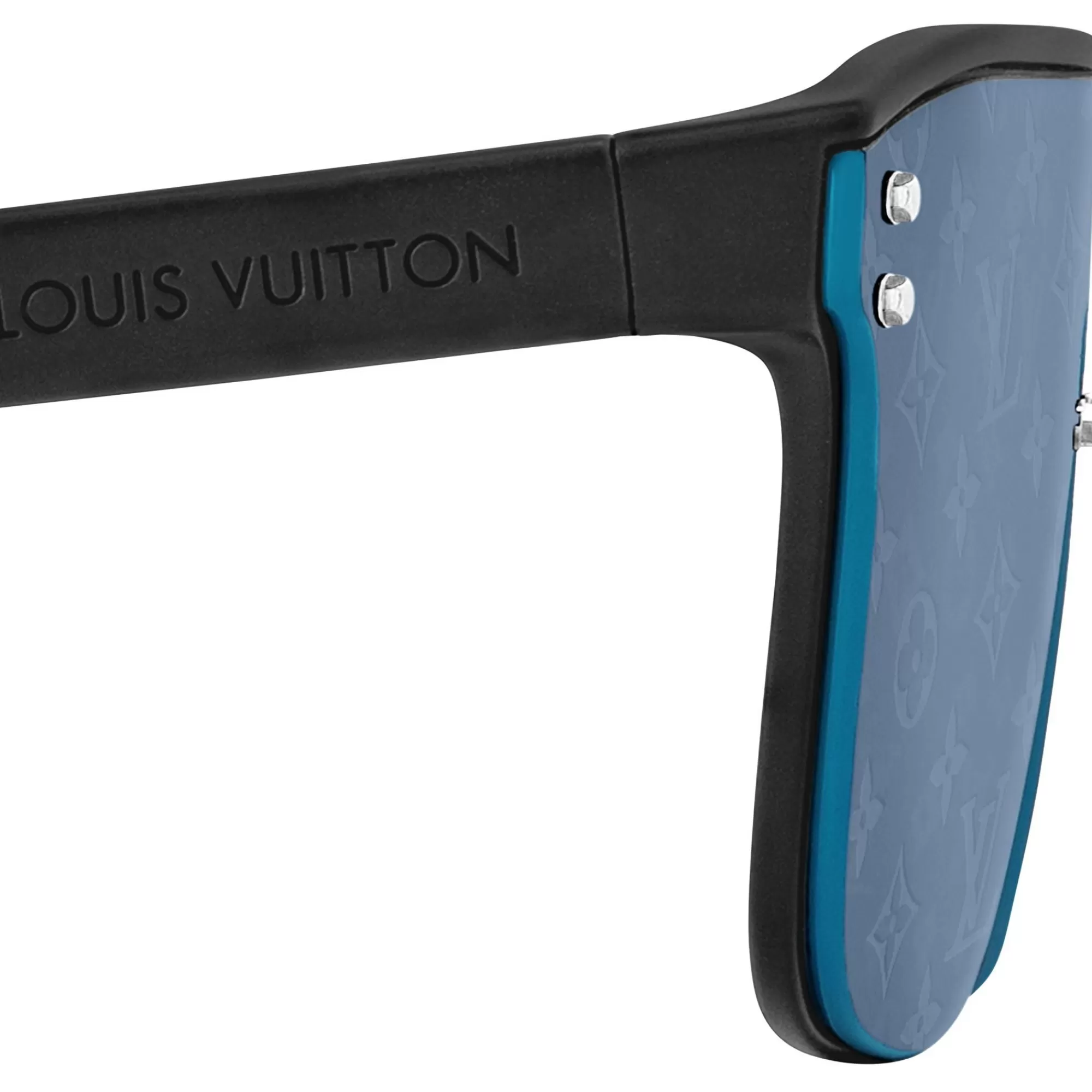 New Louis Vuitton Lv Waimea Square Sunglasses Blue