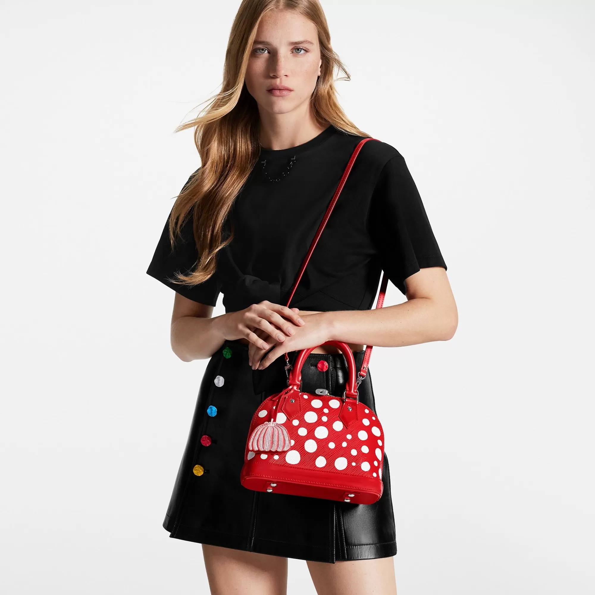 Flash Sale Louis Vuitton Lv X Yk Alma Bb Rouge Blanc