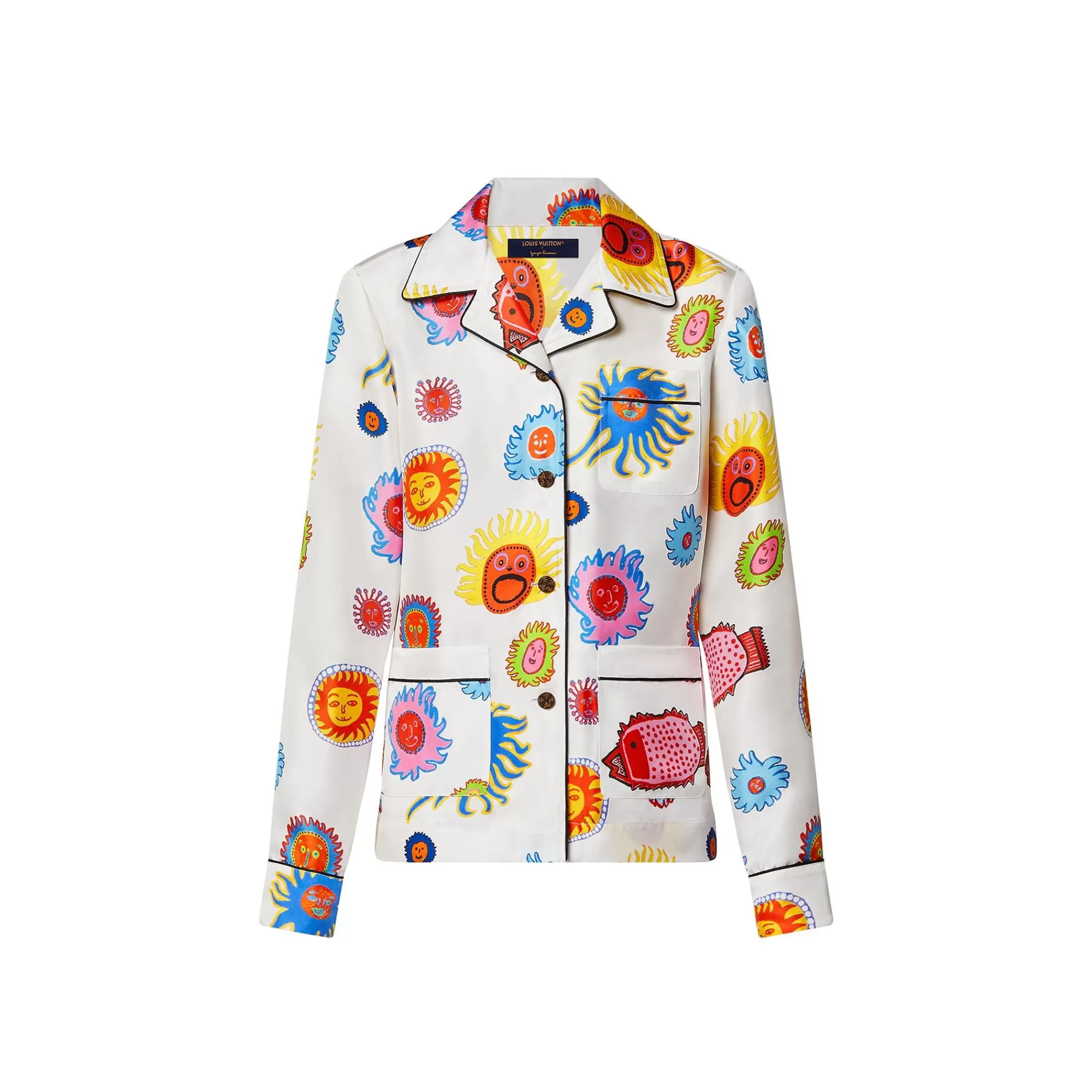 Flash Sale Louis Vuitton Lv X Yk Faces Pajama Shirt
