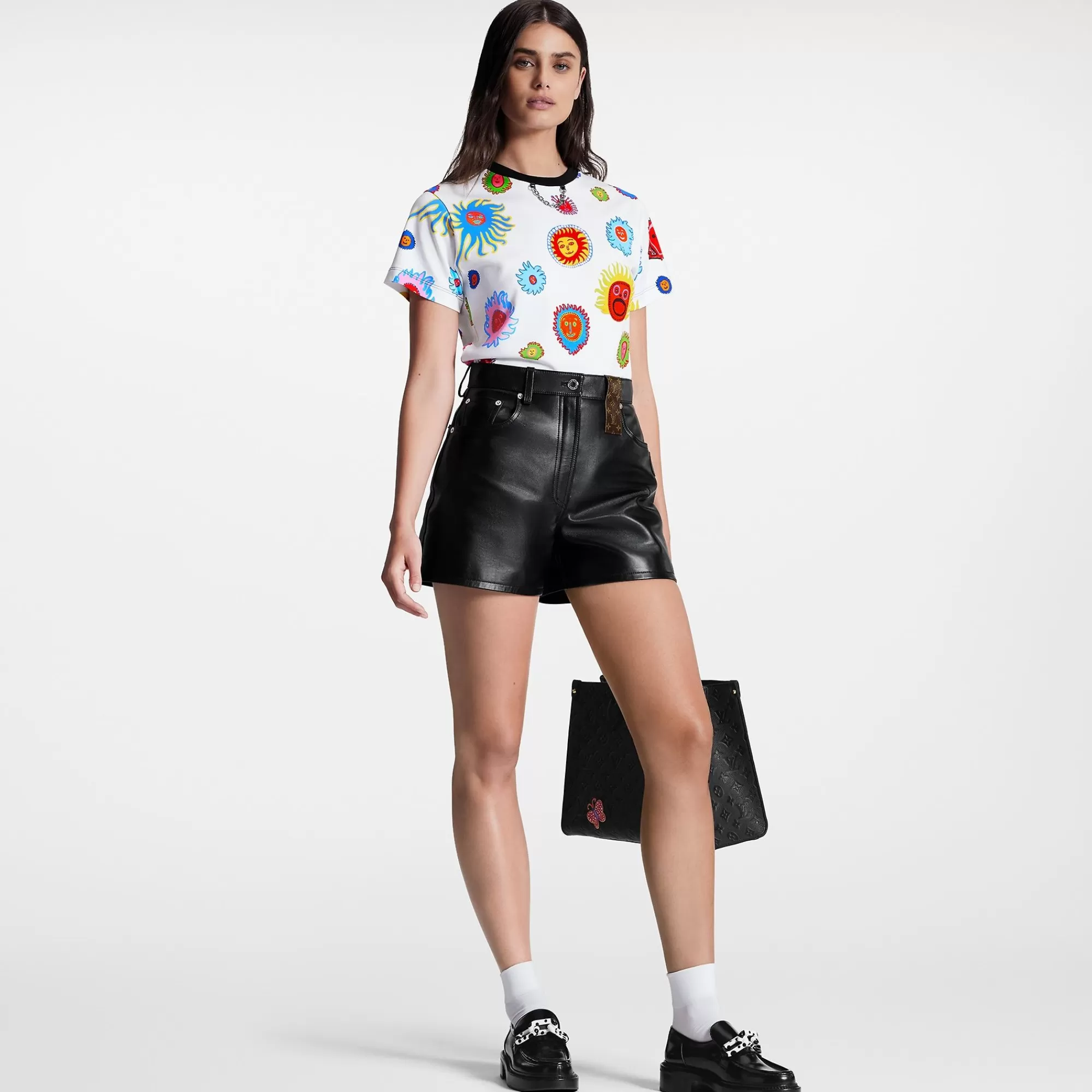 New Louis Vuitton Lv X Yk Faces Print T-Shirt