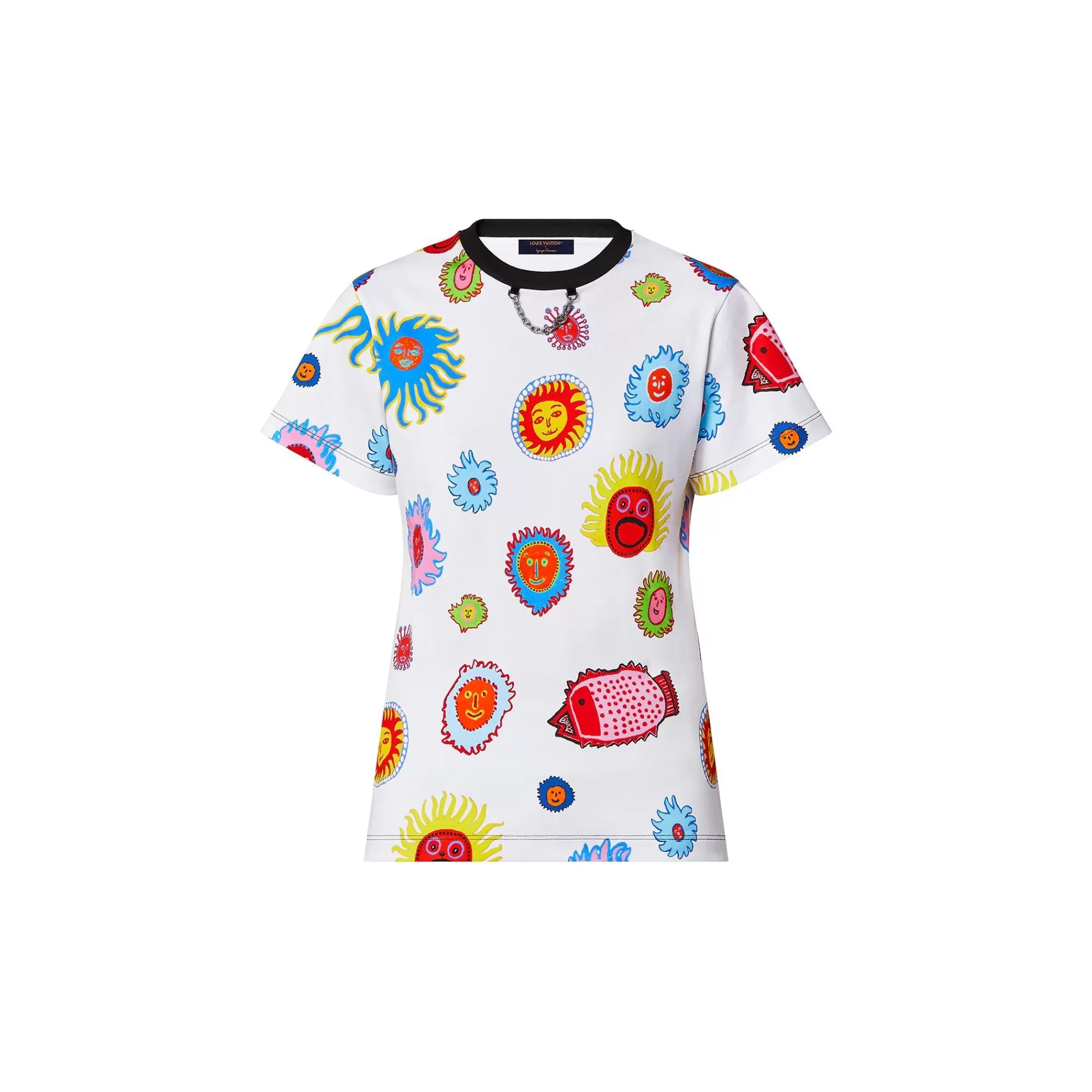 New Louis Vuitton Lv X Yk Faces Print T-Shirt