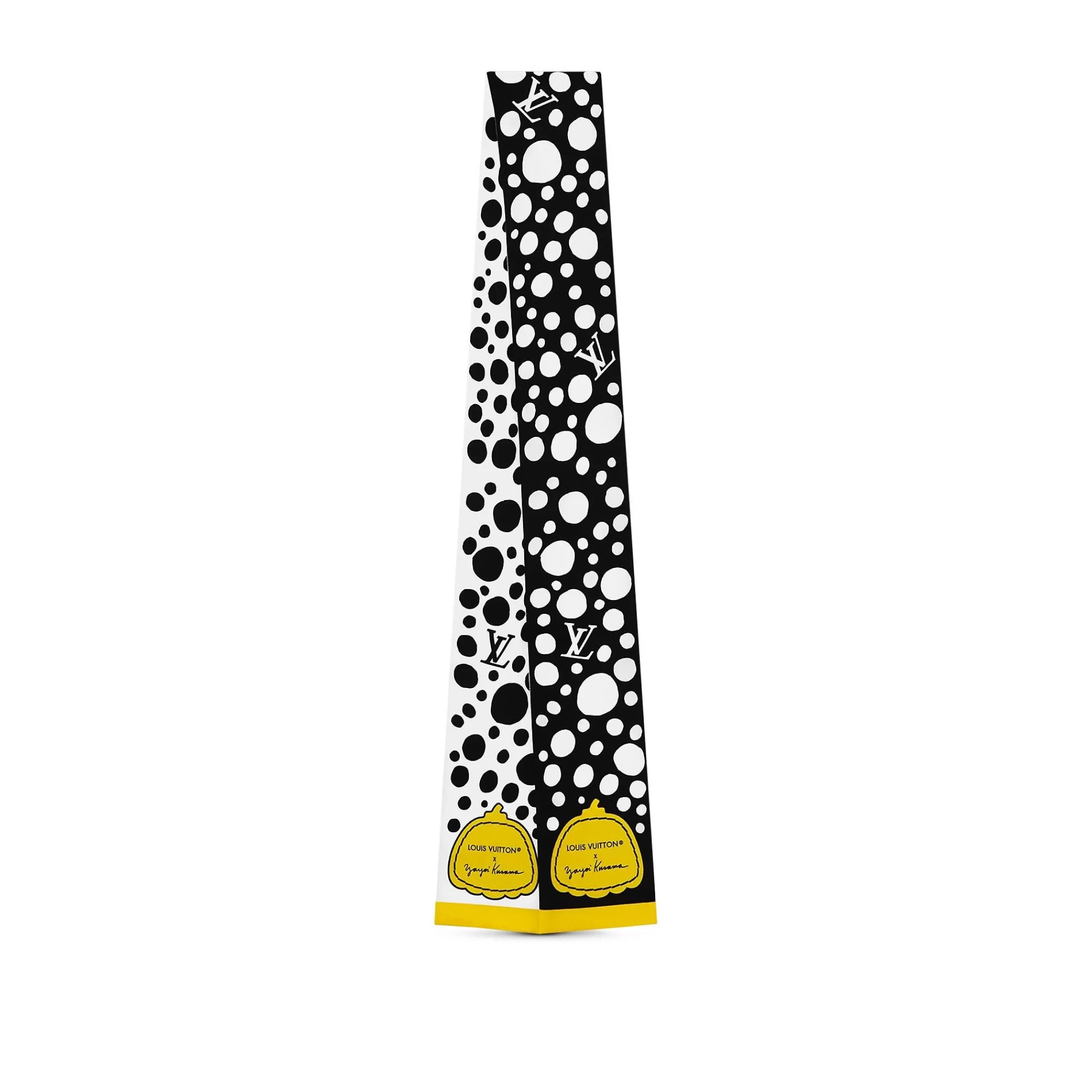 Best Louis Vuitton Lv X Yk Infinity Dots Bandeau Black White