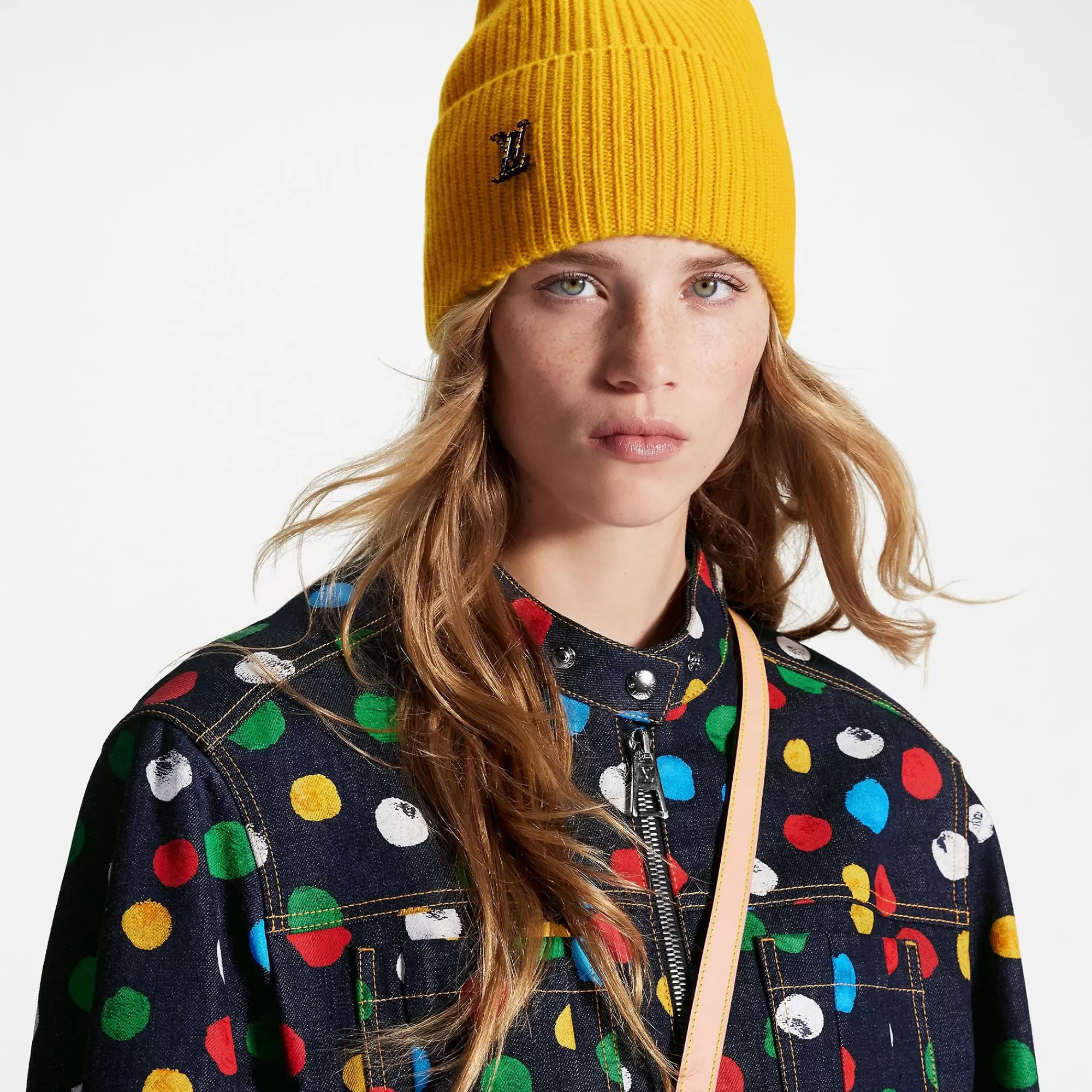 Cheap Louis Vuitton Lv X Yk Infinity Dots Beanie