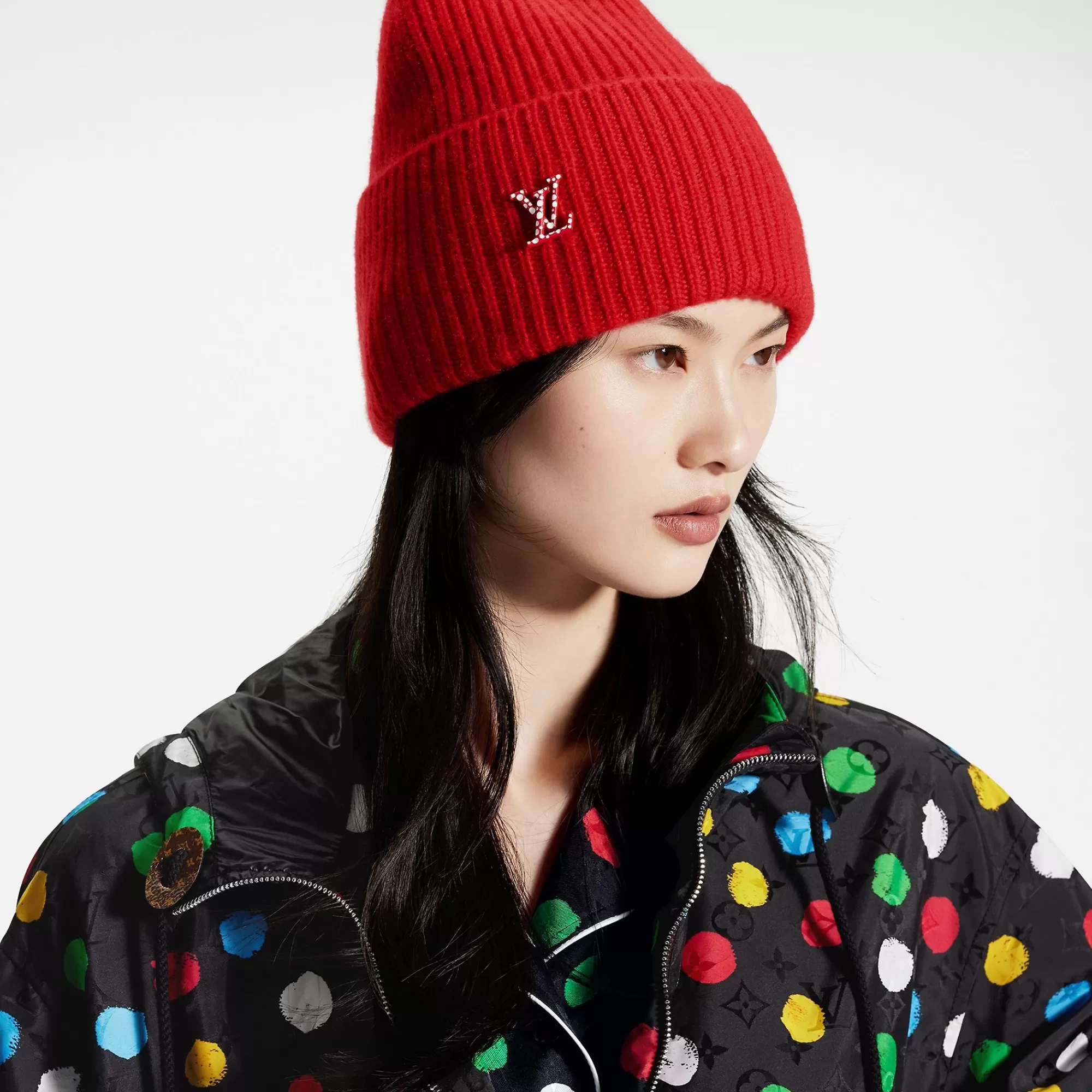 Discount Louis Vuitton Lv X Yk Infinity Dots Beanie