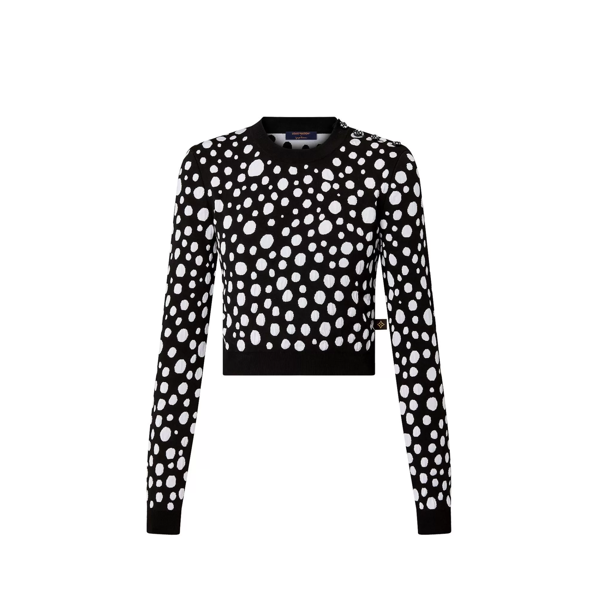 Online Louis Vuitton Lv X Yk Infinity Dots Cropped Pullover