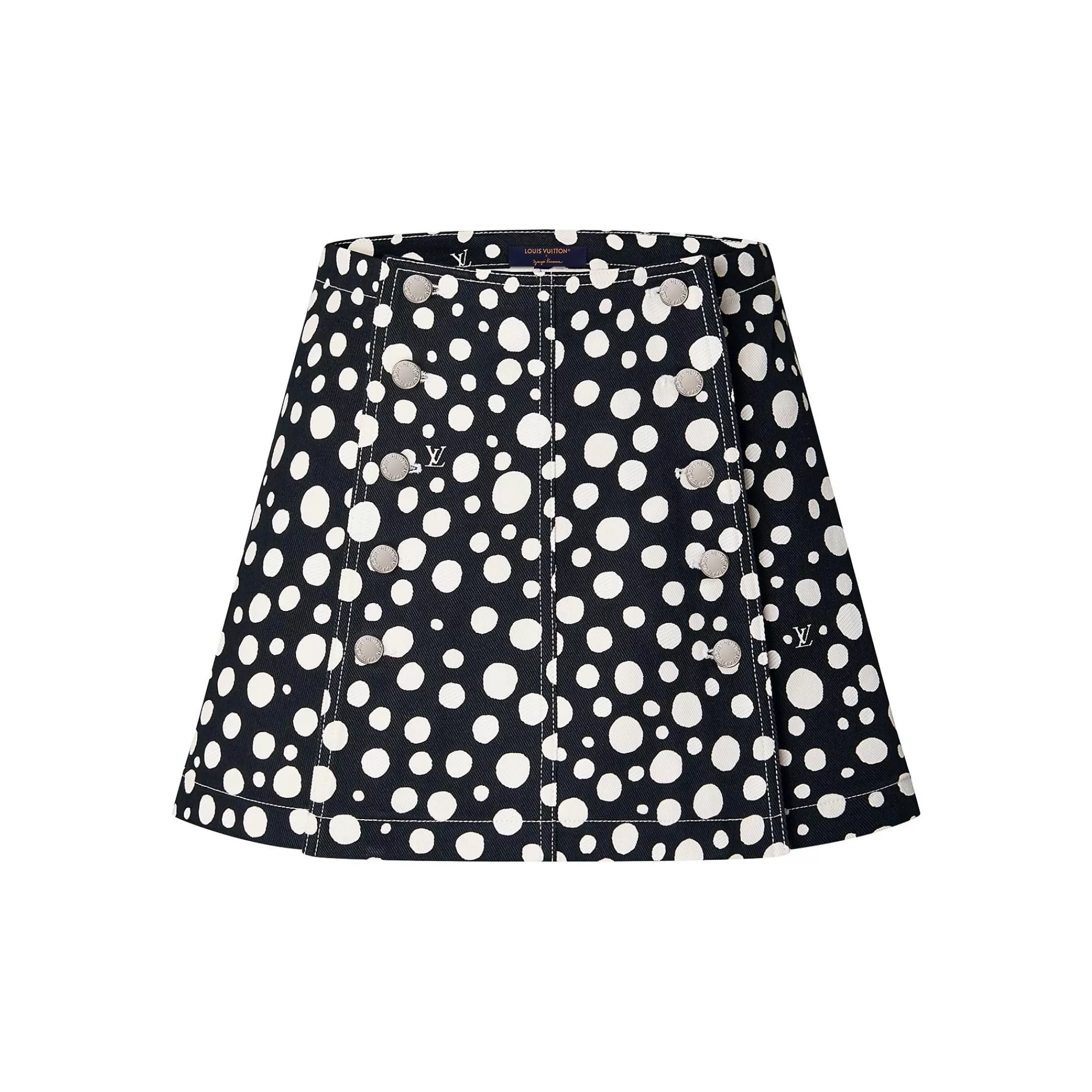 Outlet Louis Vuitton Lv X Yk Infinity Dots Mini Skirt
