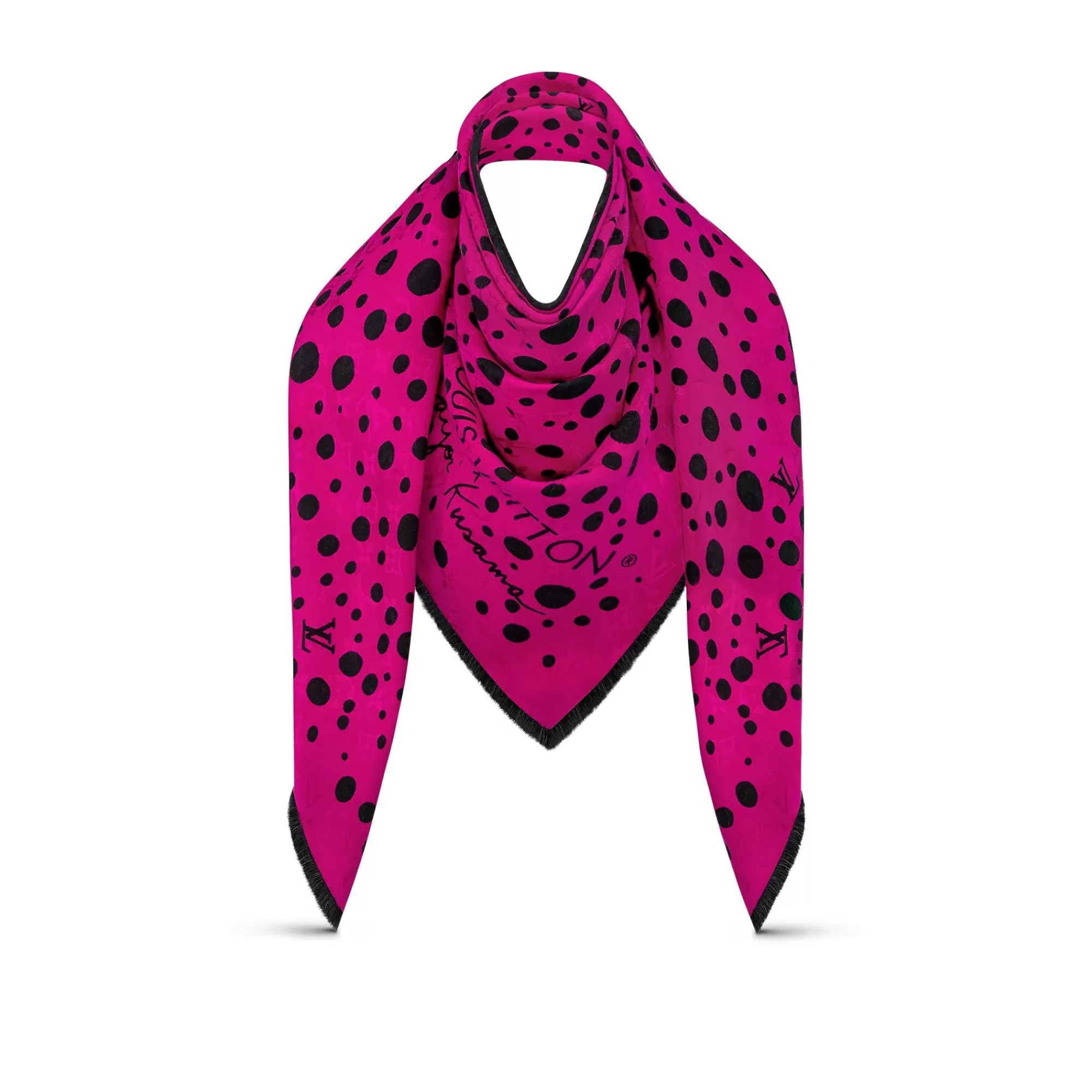 Outlet Louis Vuitton Lv X Yk Infinity Dots Shawl