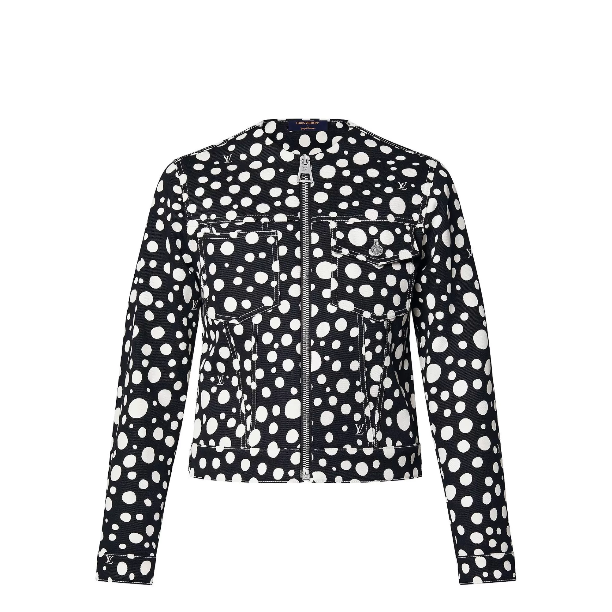 Store Louis Vuitton Lv X Yk Infinity Dots Zip-Up Jacket