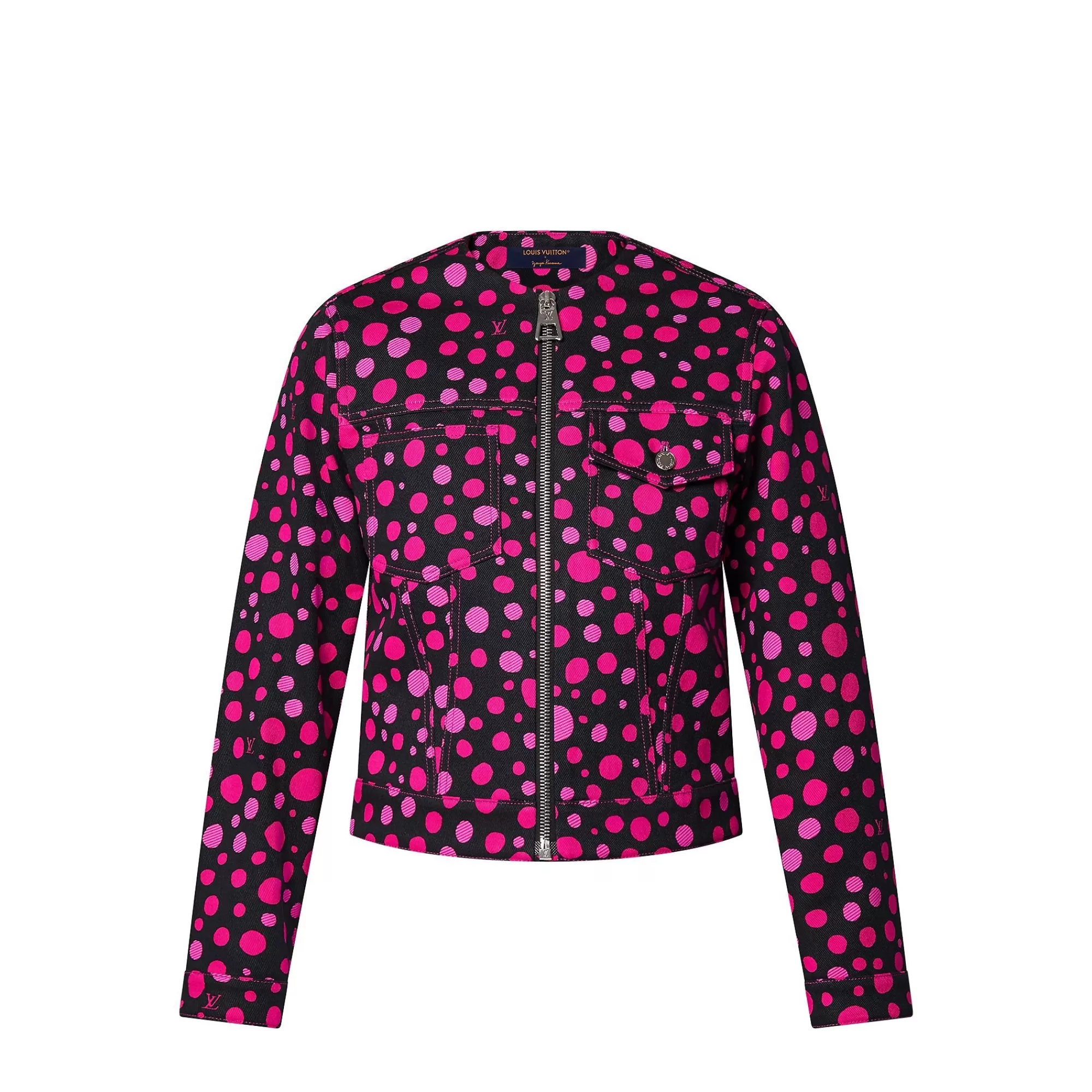 Store Louis Vuitton Lv X Yk Infinity Dots Zip-Up Jacket