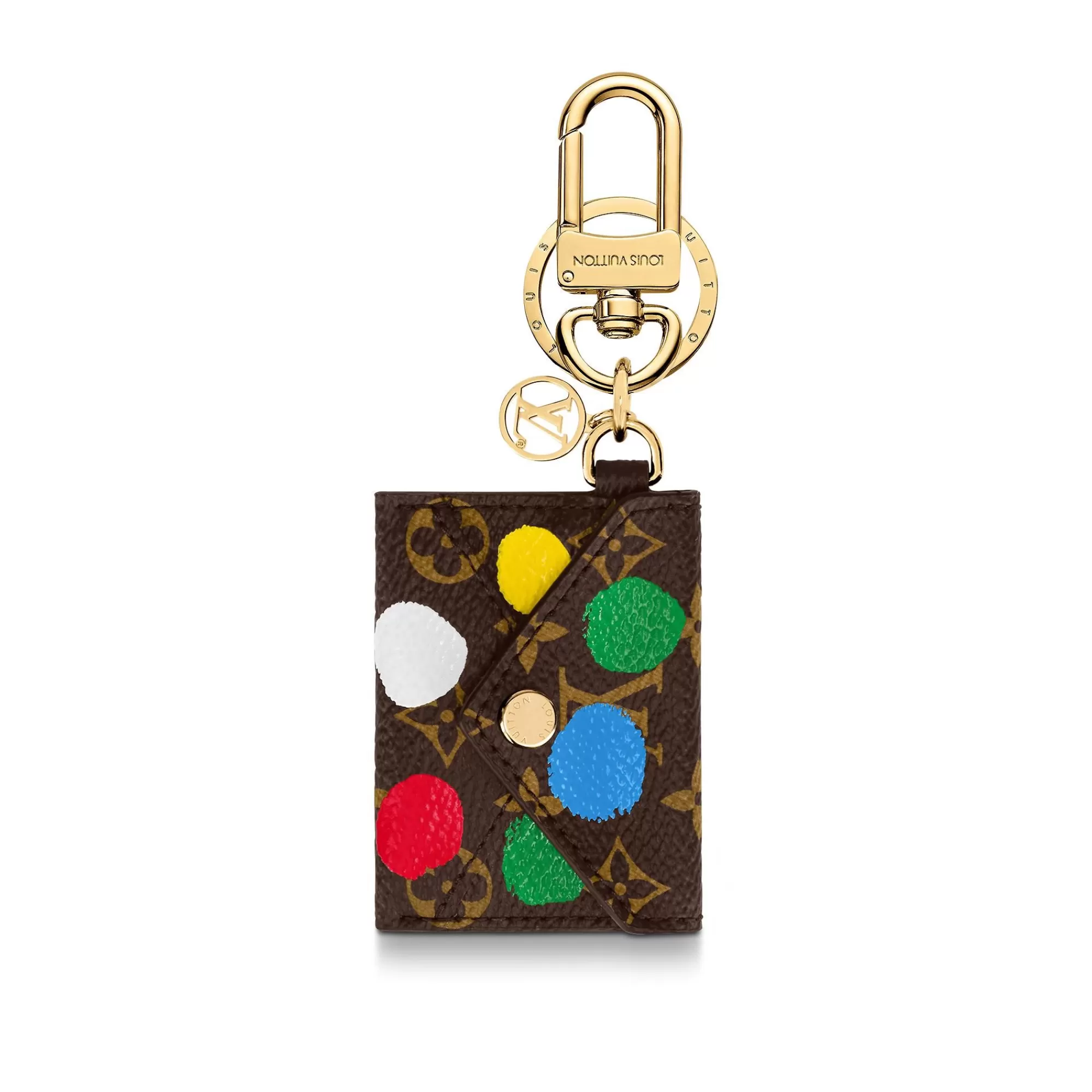 New Louis Vuitton Lv X Yk Kirigami Monogram Painted Dots Key Ring