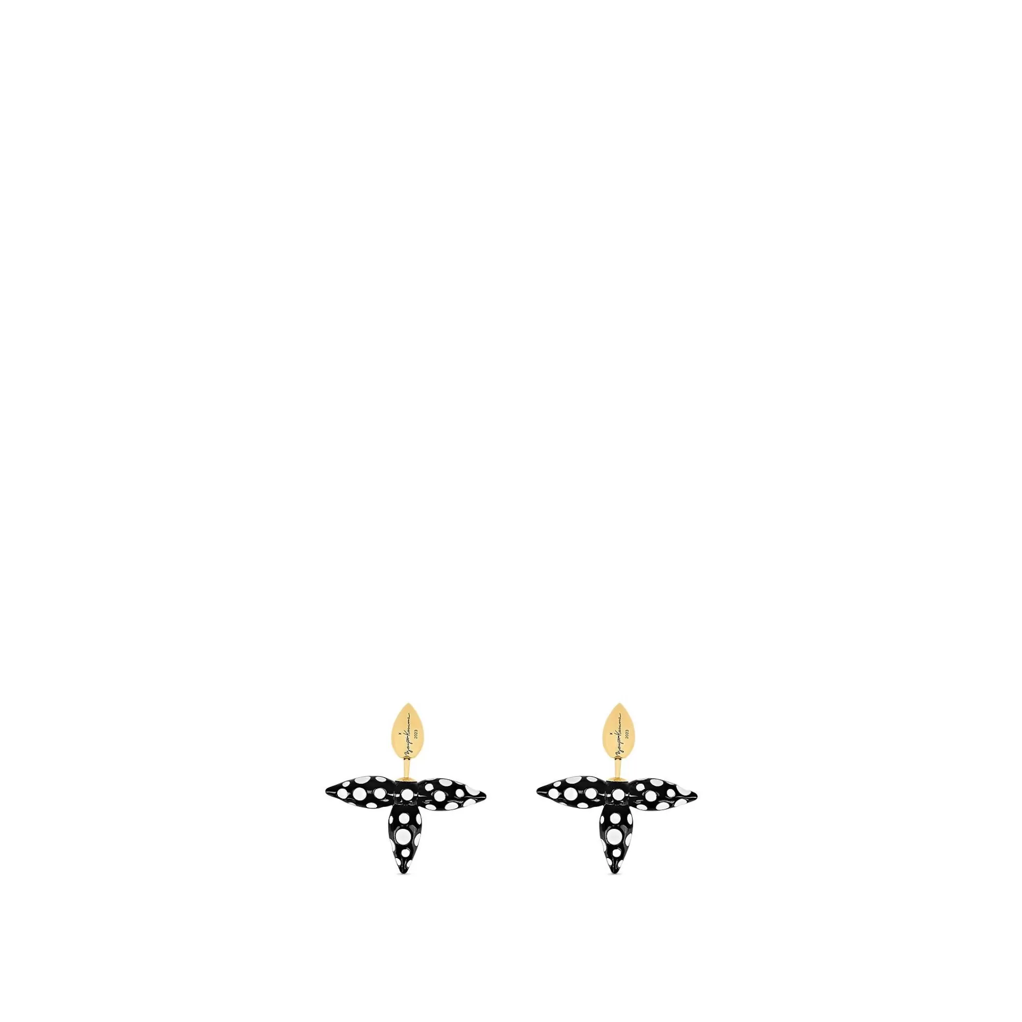 Store Louis Vuitton Lv X Yk Louisette Infinity Dots Earrings