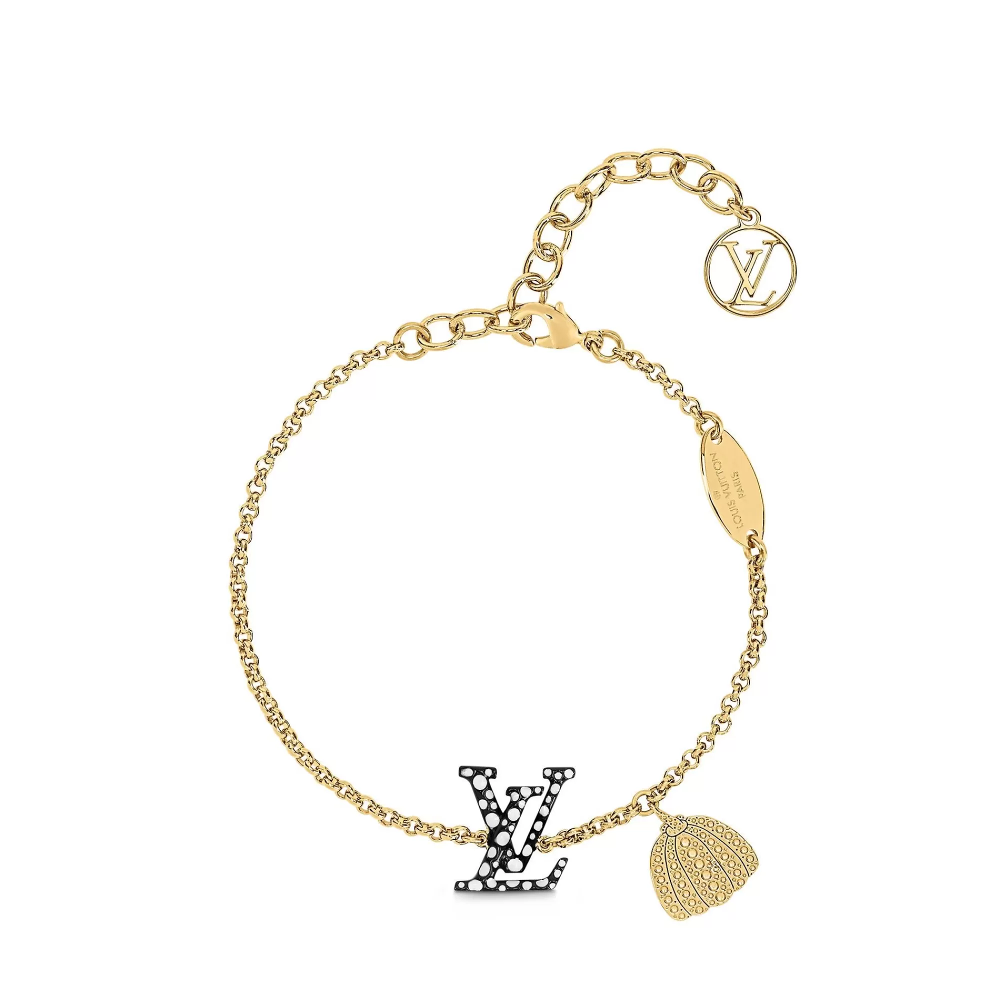 Outlet Louis Vuitton Lv X Yk Lv Iconic Infinity Dots Bracelet