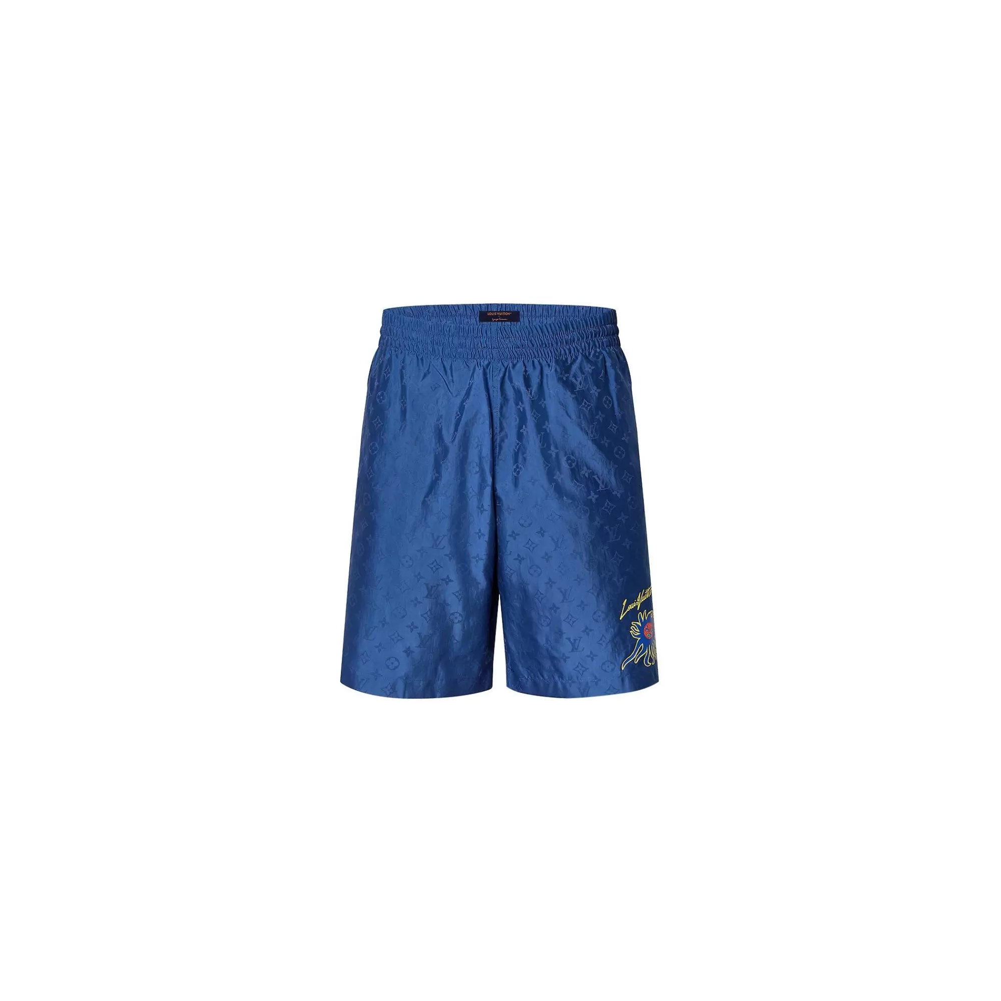 Discount Louis Vuitton Lv X Yk Monogram Faces Swimshorts