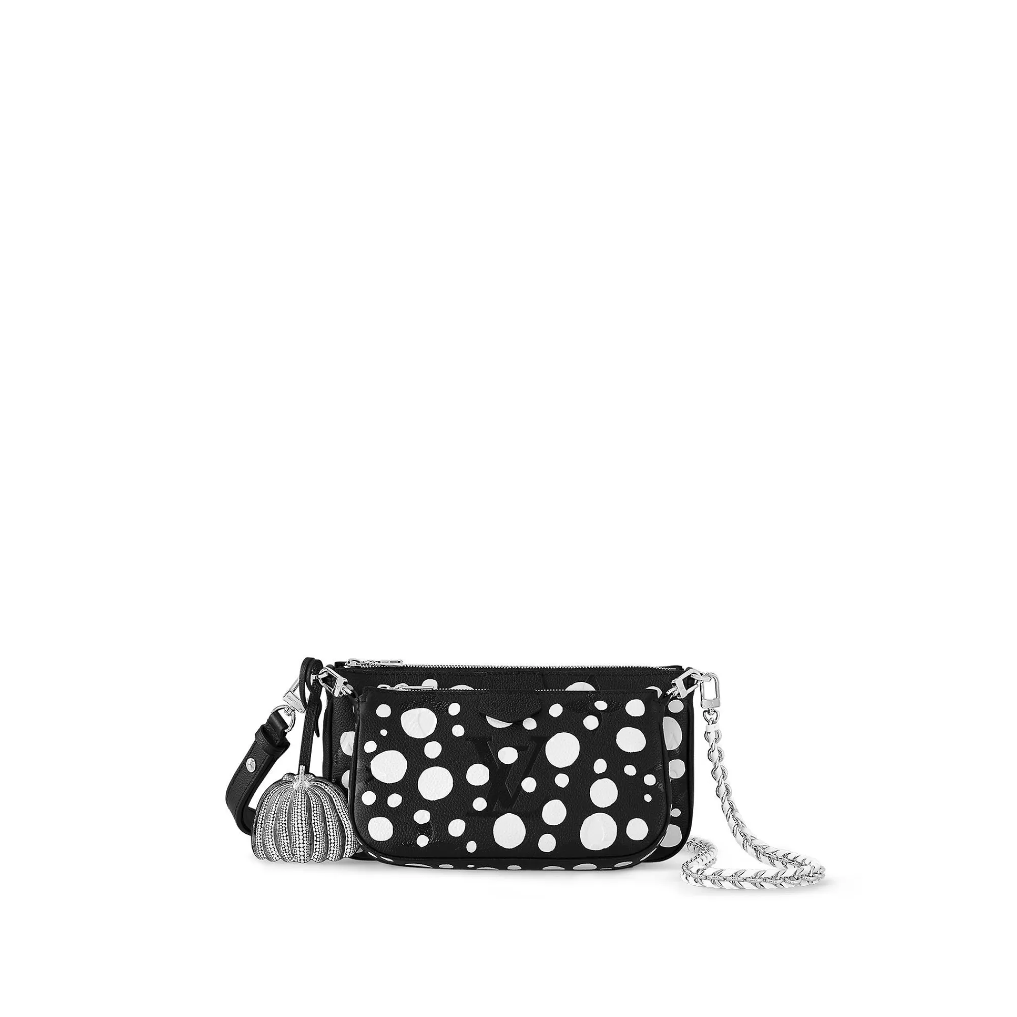 Clearance Louis Vuitton Lv X Yk Multi Pochette Accessoires Black/White