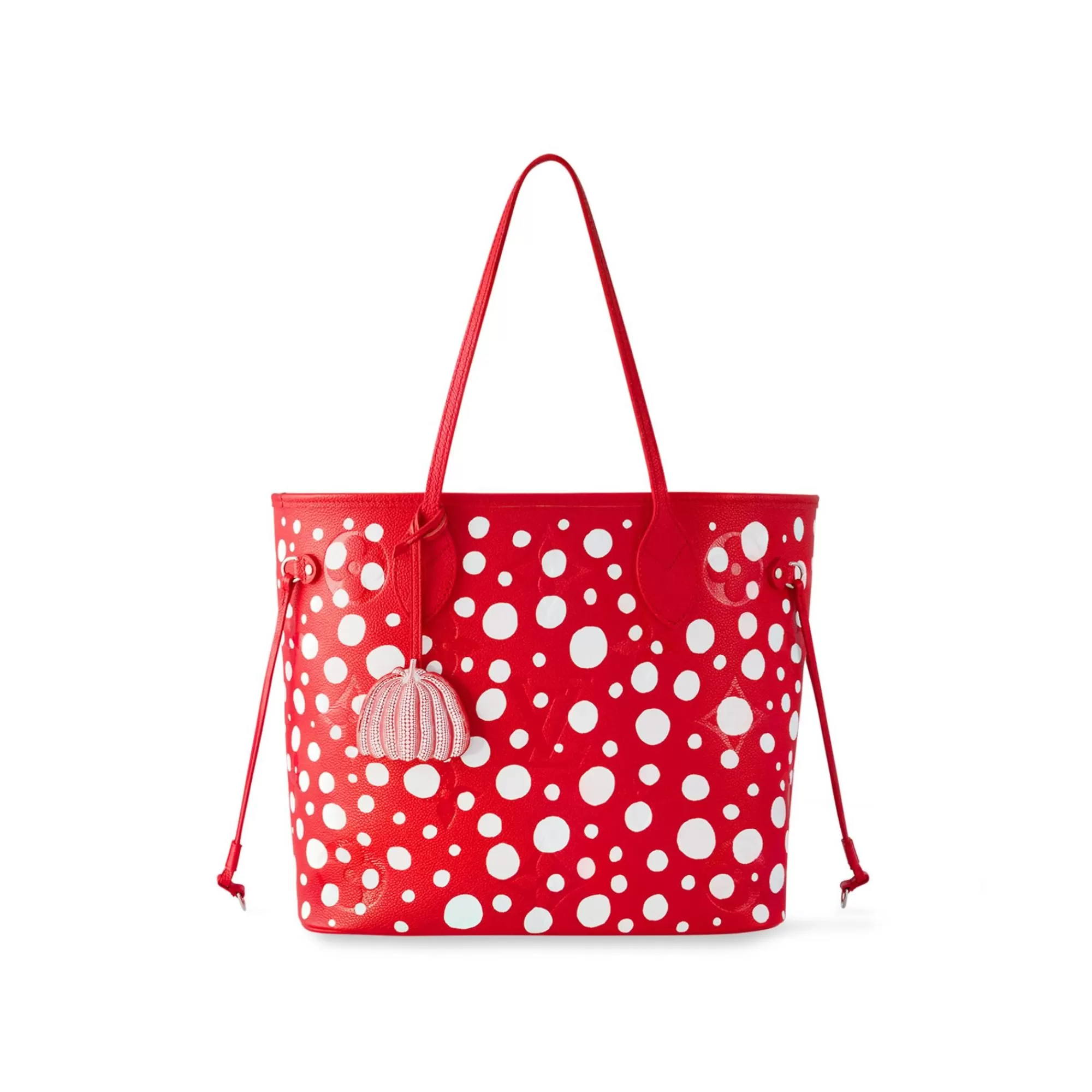 Outlet Louis Vuitton Lv X Yk Neverfull Mm Rouge Blanc