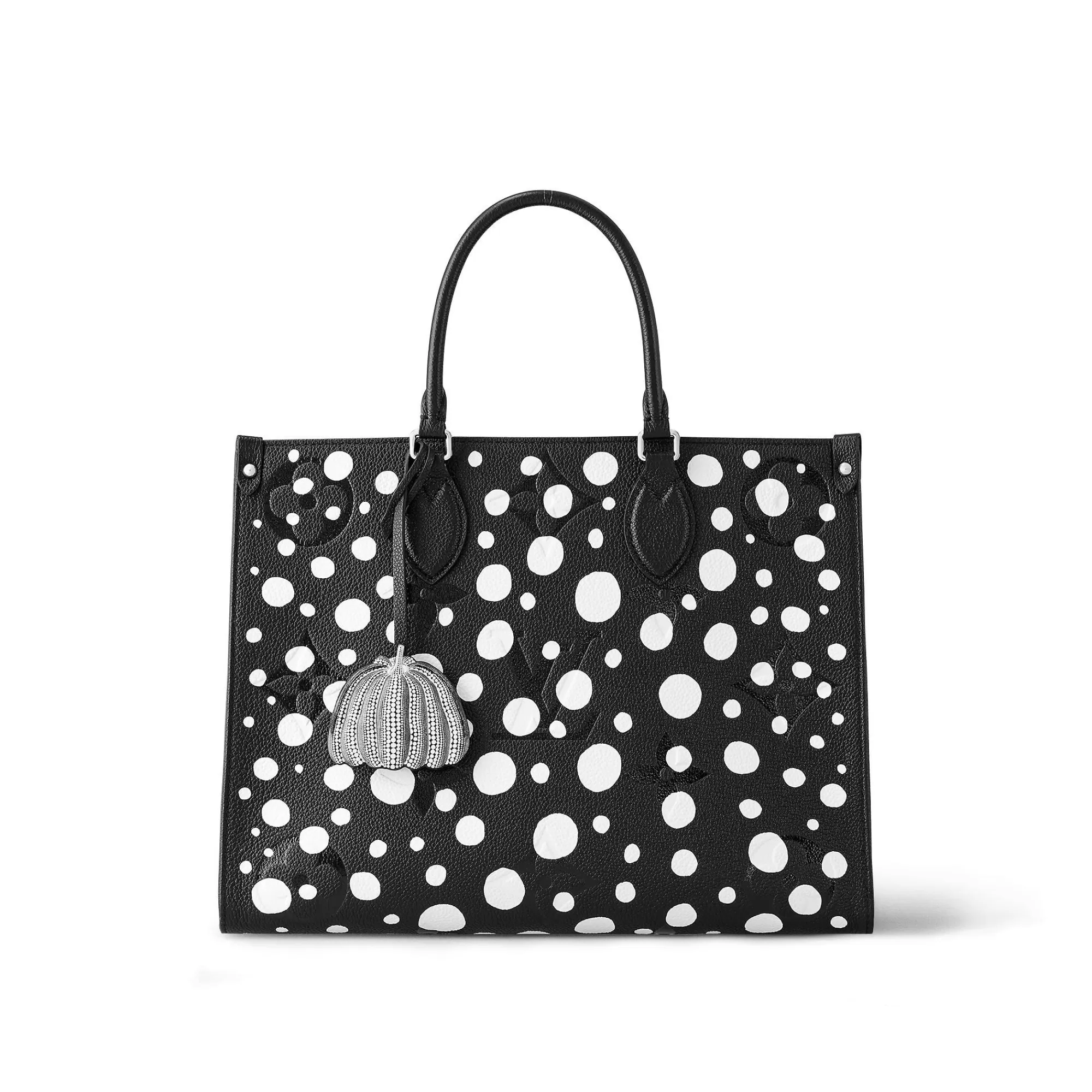 Sale Louis Vuitton Lv X Yk Onthego Mm Black/White