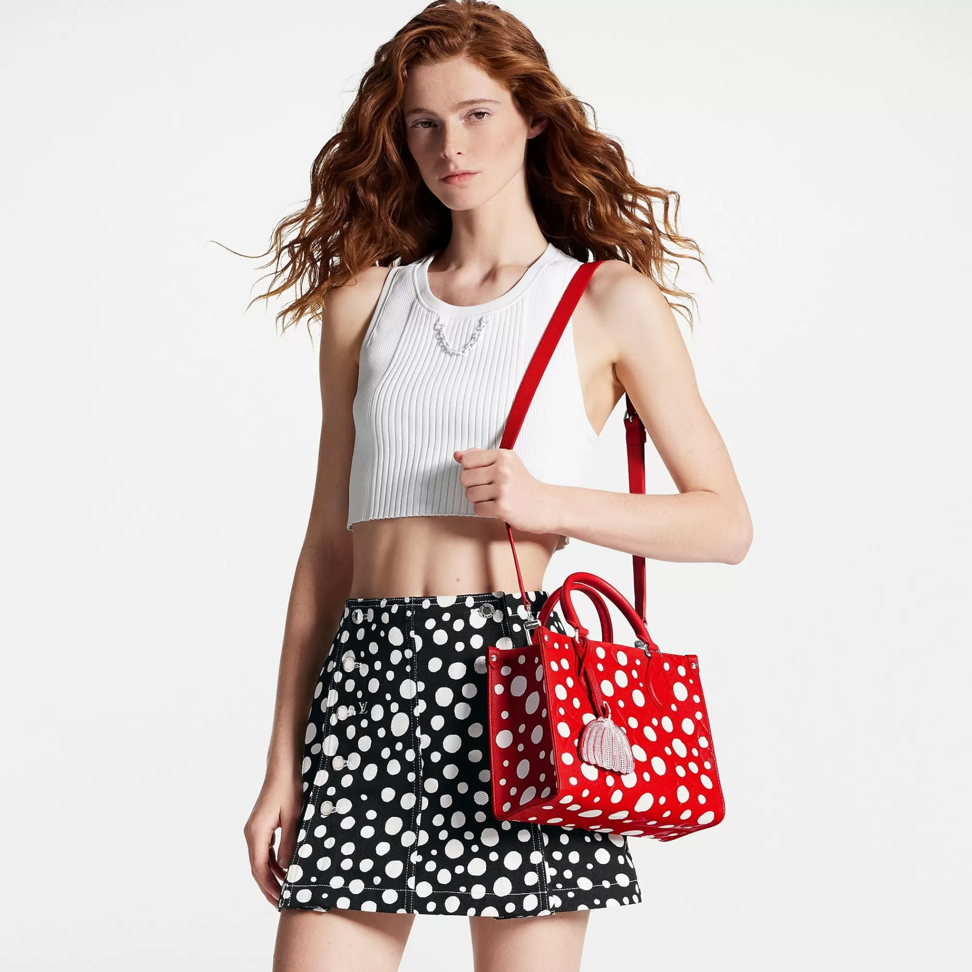 Best Louis Vuitton Lv X Yk Onthego Pm Rouge Blanc
