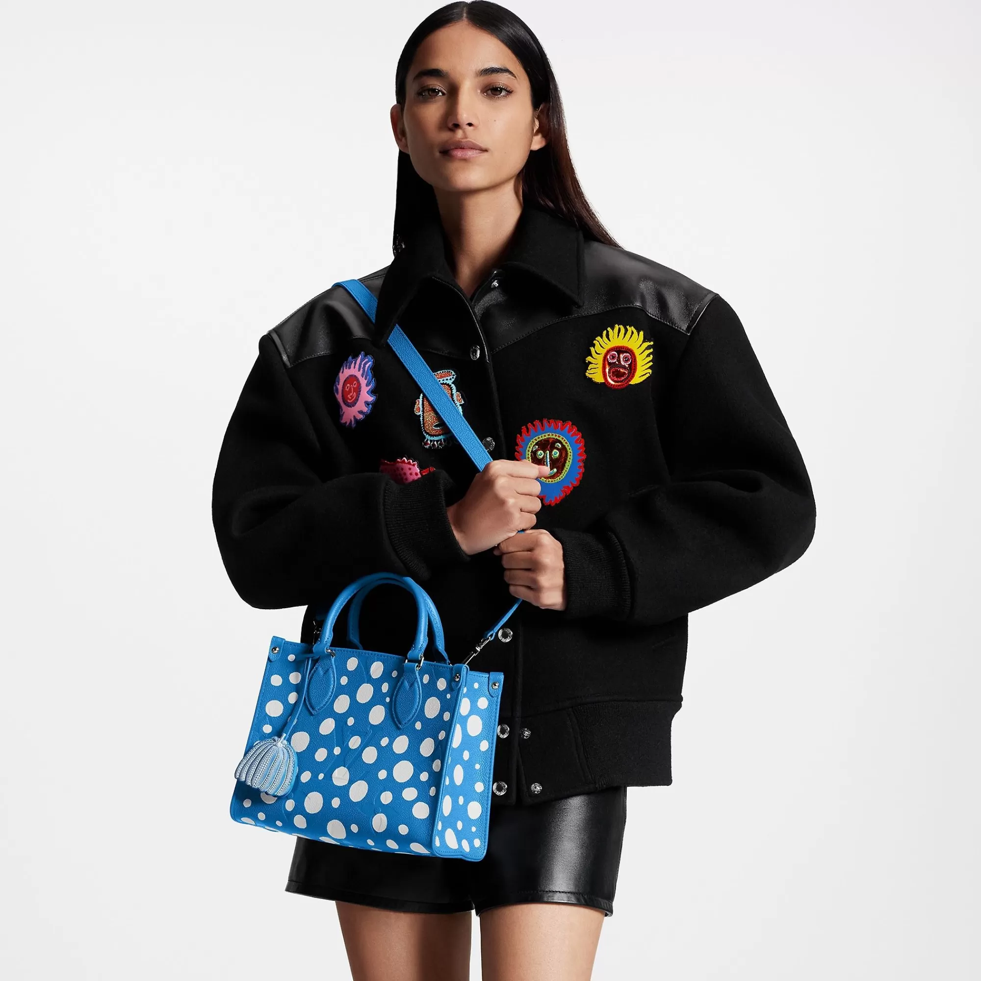 Store Louis Vuitton Lv X Yk Onthego Pm Bleu Blanc