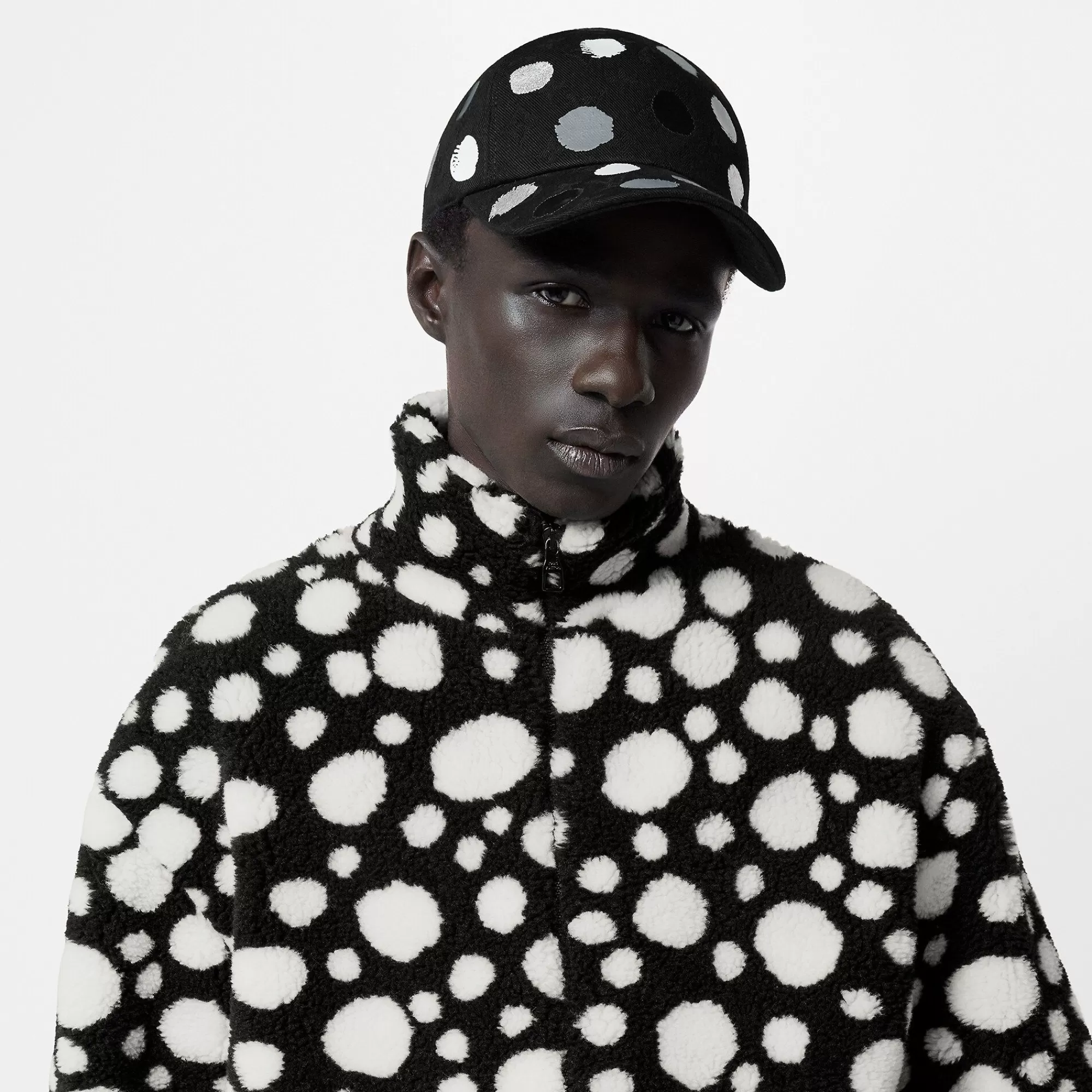 Sale Louis Vuitton Lv X Yk Painted Dots Cap