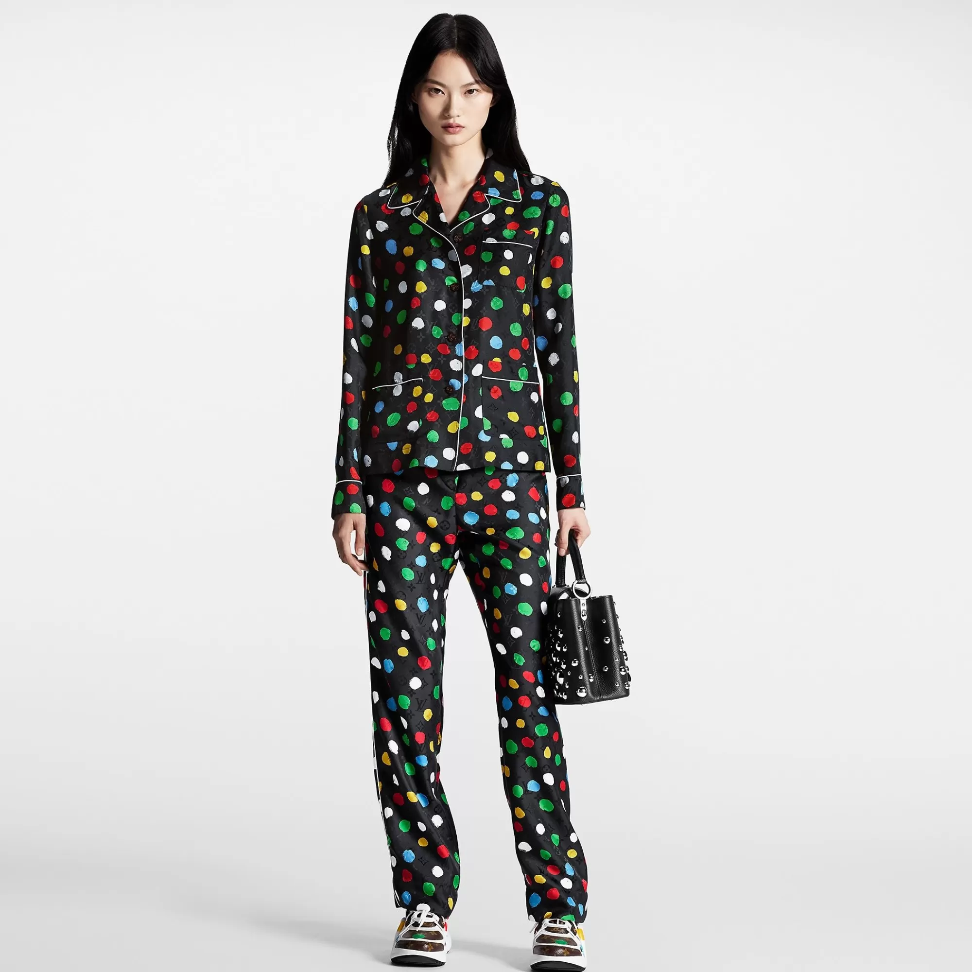 Best Louis Vuitton Lv X Yk Painted Dots Pajama Pants