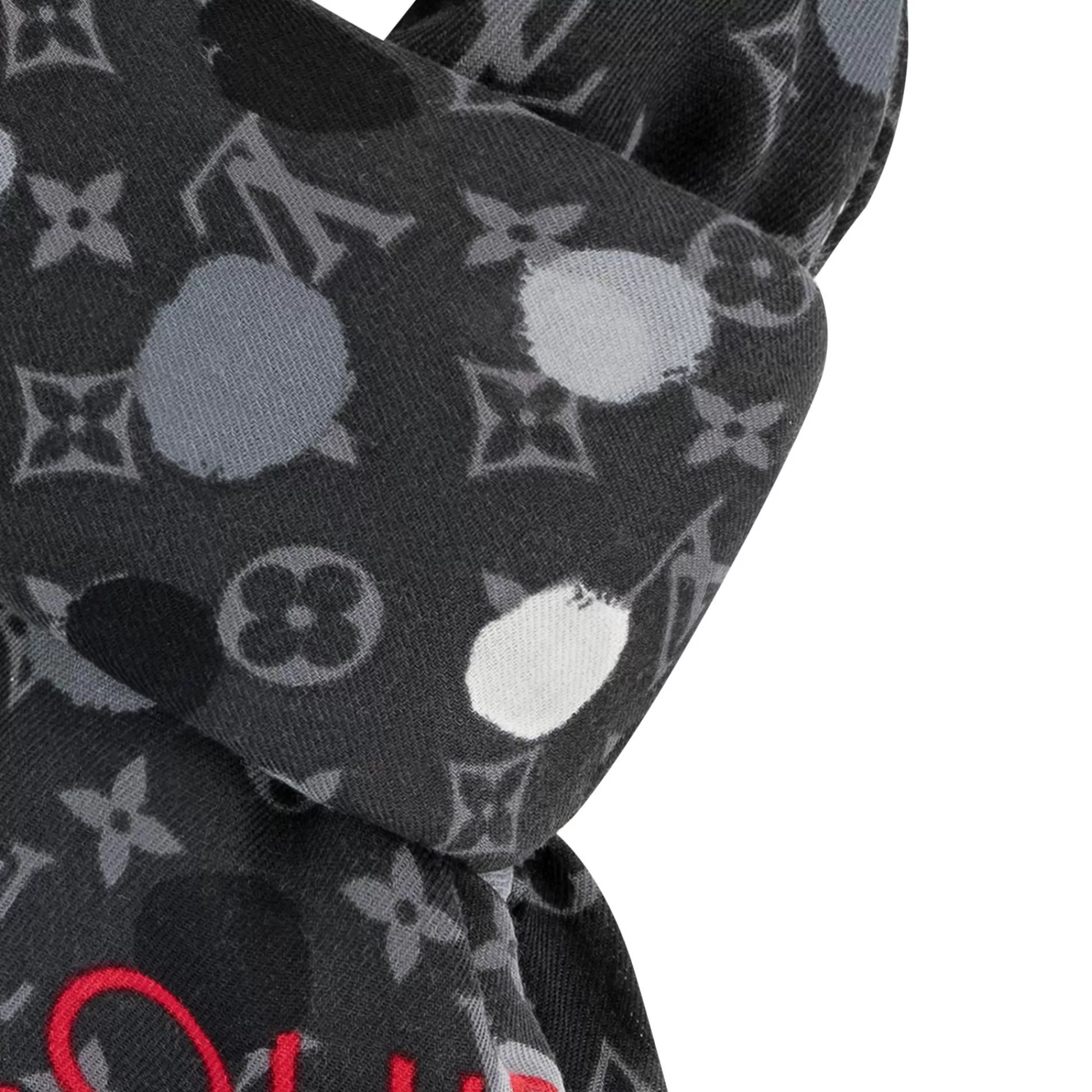 Discount Louis Vuitton Lv X Yk Painted Dots Stole