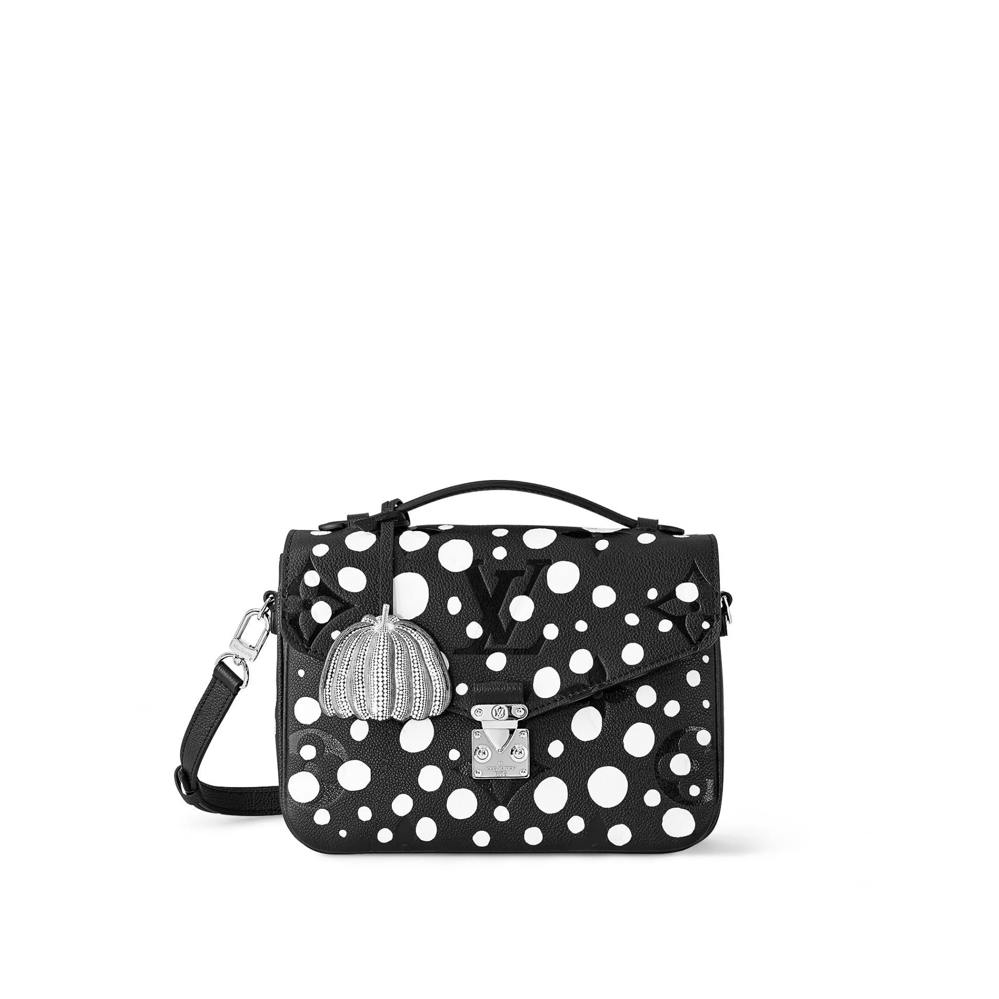 Hot Louis Vuitton Lv X Yk Pochette Metis Black/White